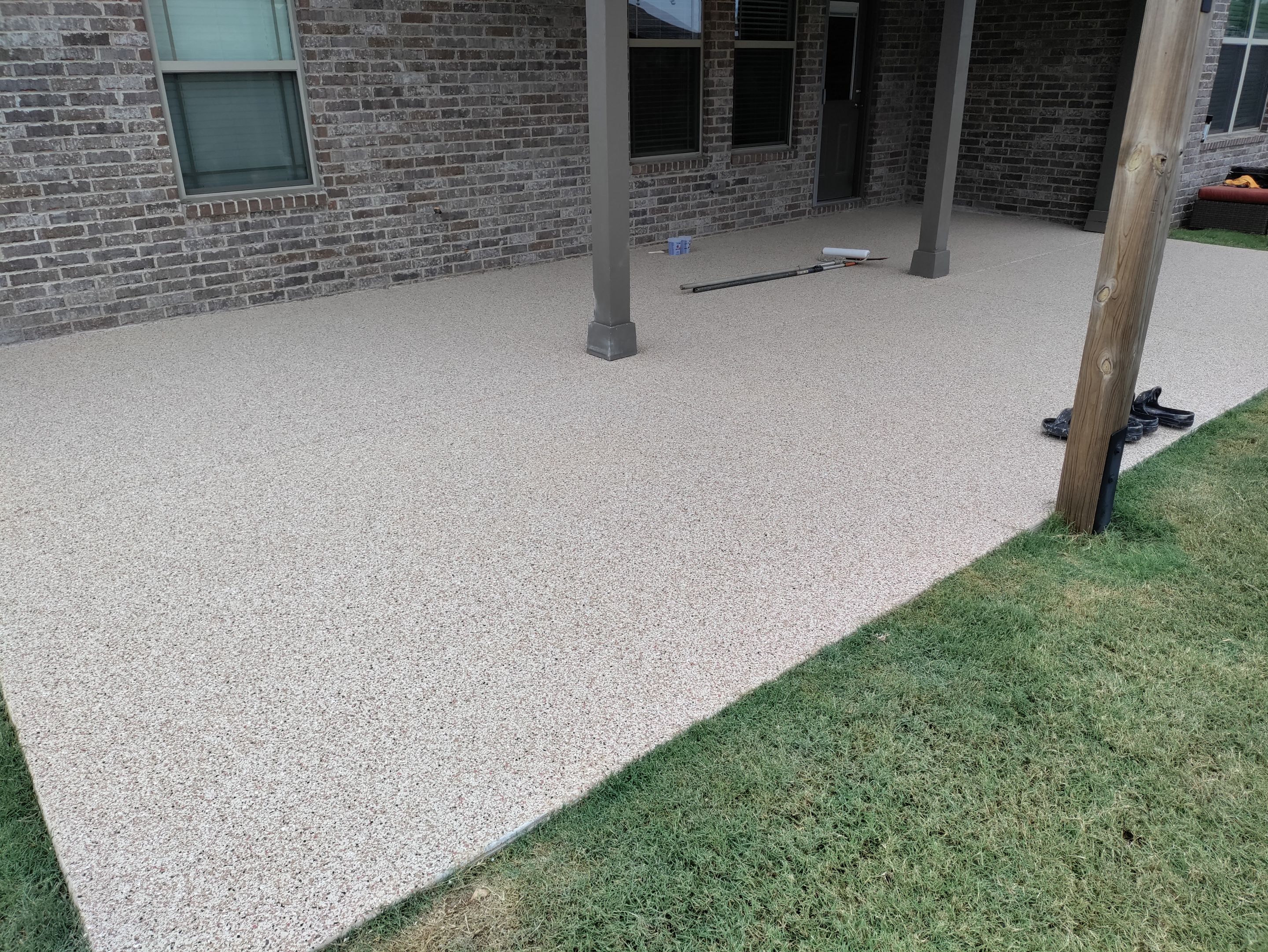 Project in Centerton by Pace X Concrete Coatings