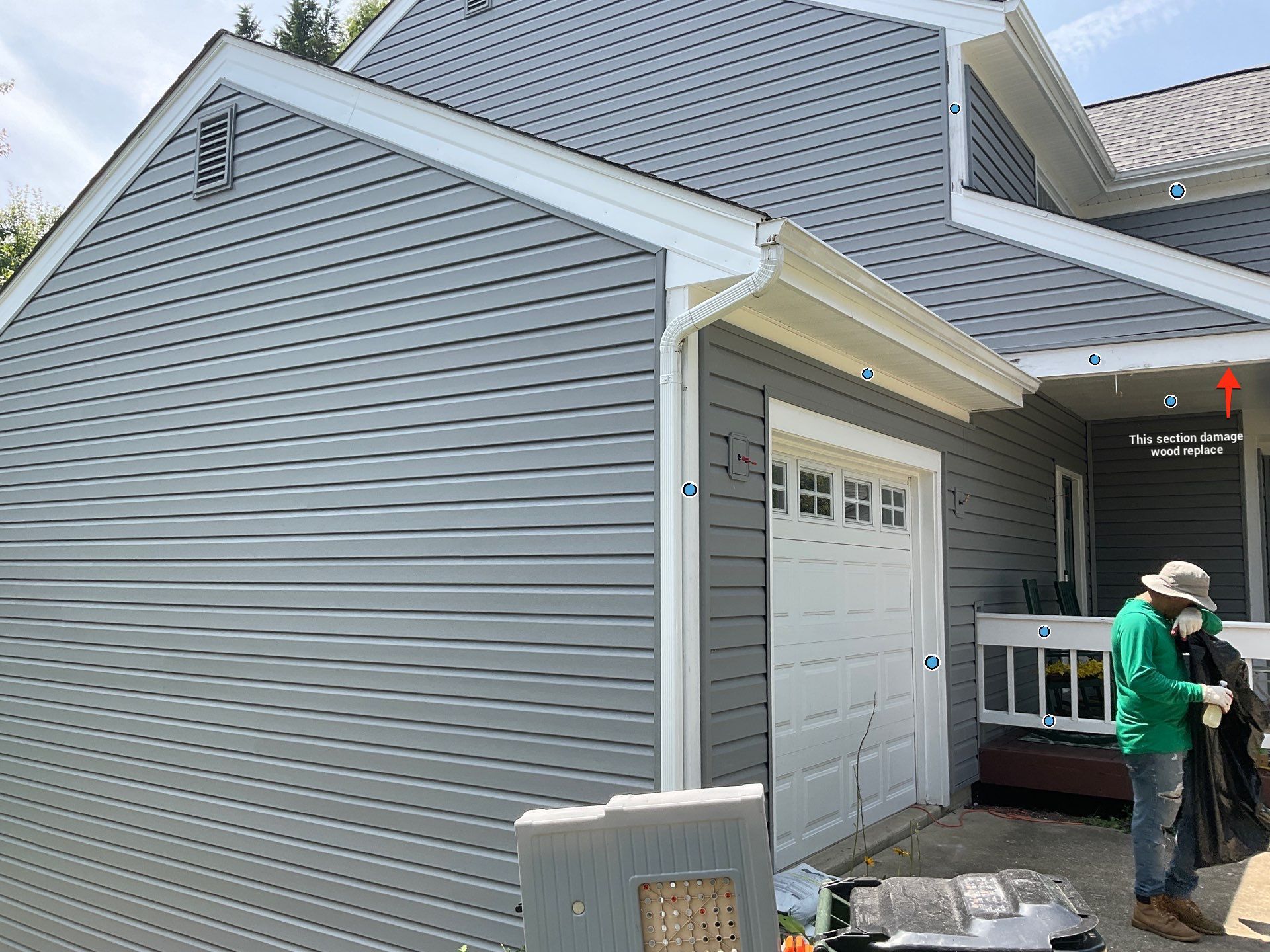 New Prodigy siding with One-piece insulated siding system & Exterior painting   by Alpha Design Services