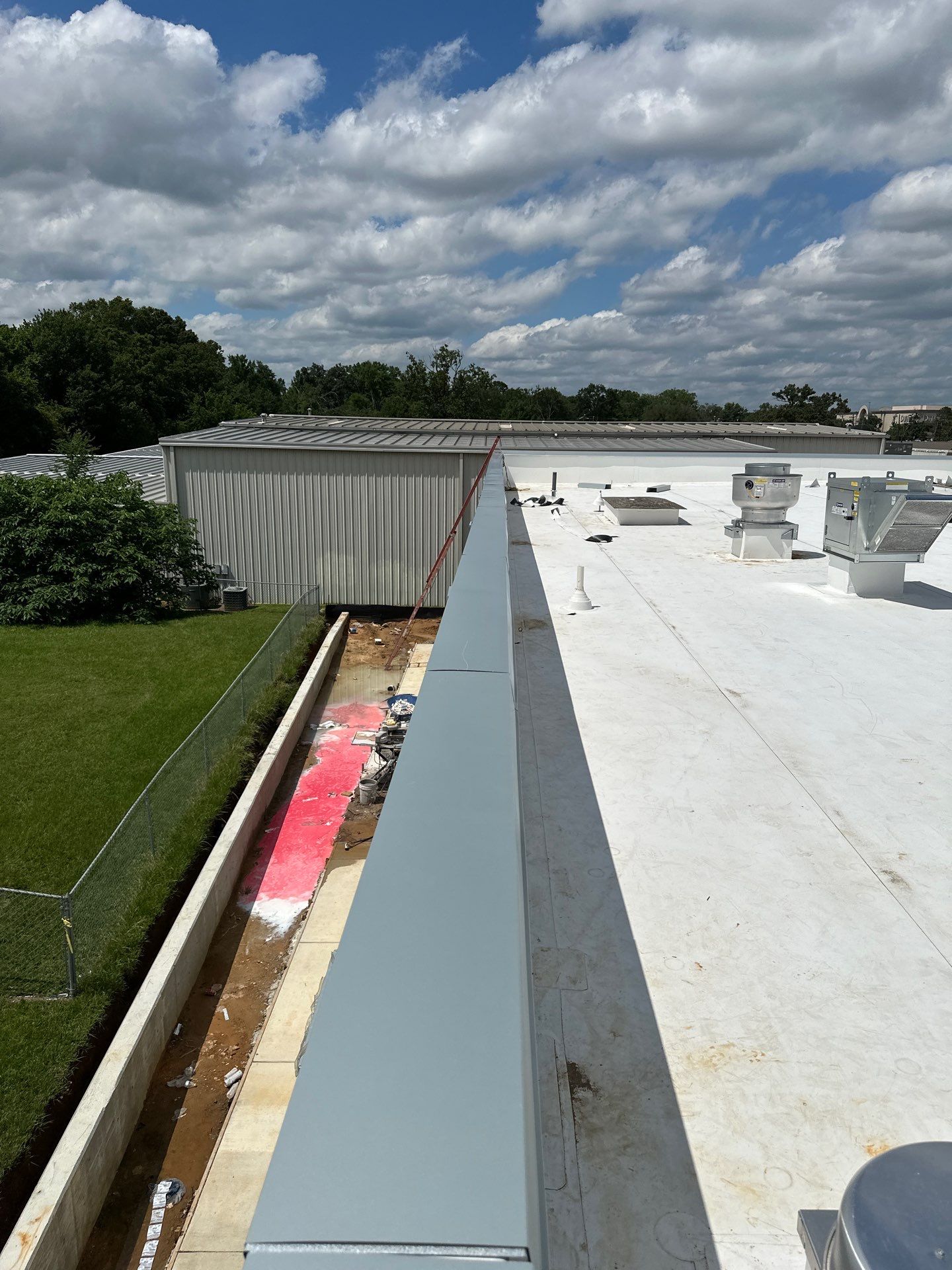 New Build TPO Roof & Metal Wall System – Tyler, TX by All Star Roofing LLC