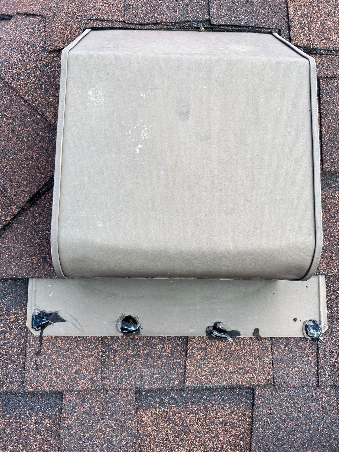 Residential Roofing Repair using Custom Fabricated Metal Spark Arrestor and Roof Tune-Up by Lighthouse Roofing