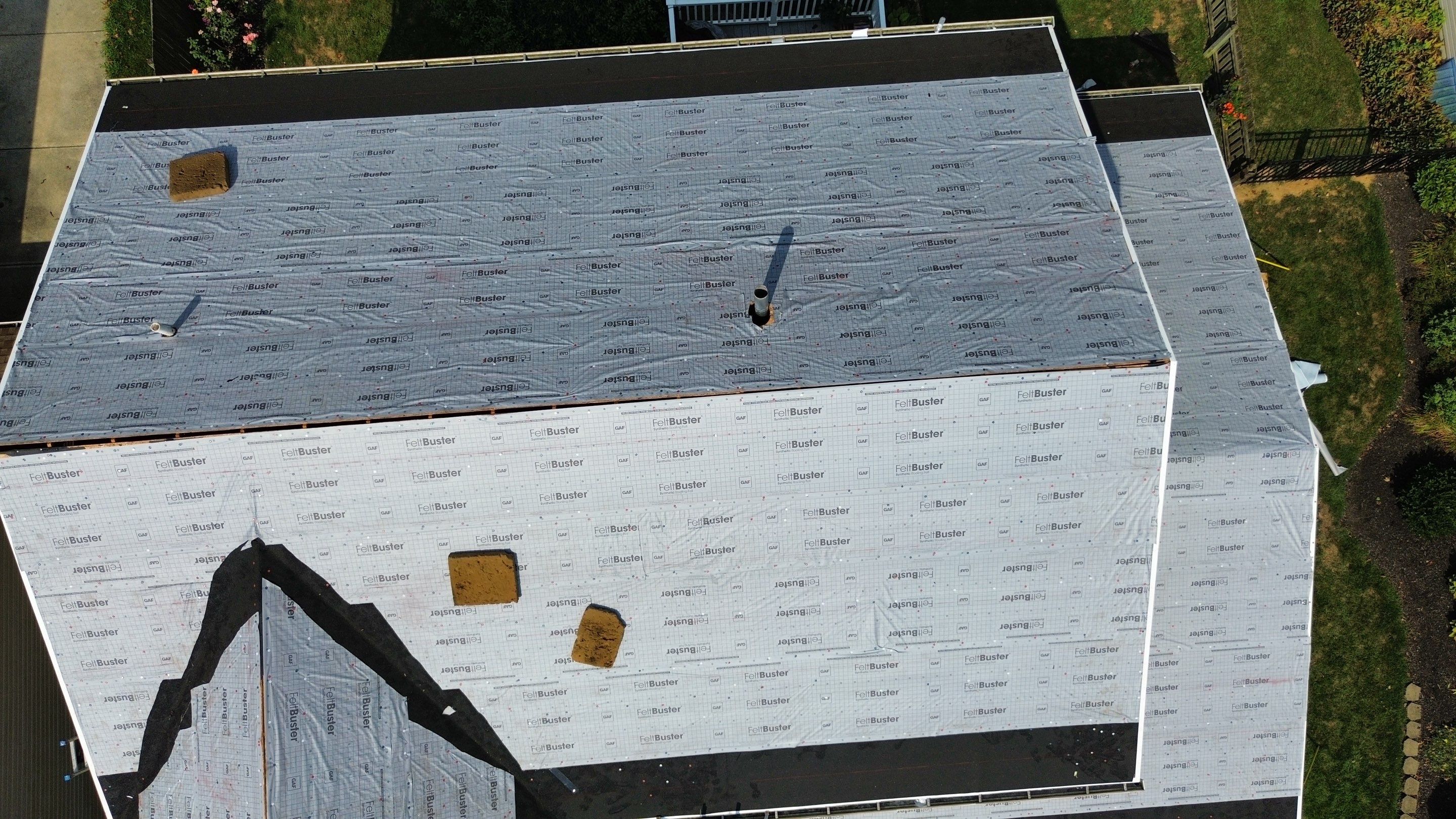 Residential Roofing Installation using Timberline HDZ Shingles - Hickory by RoofX 