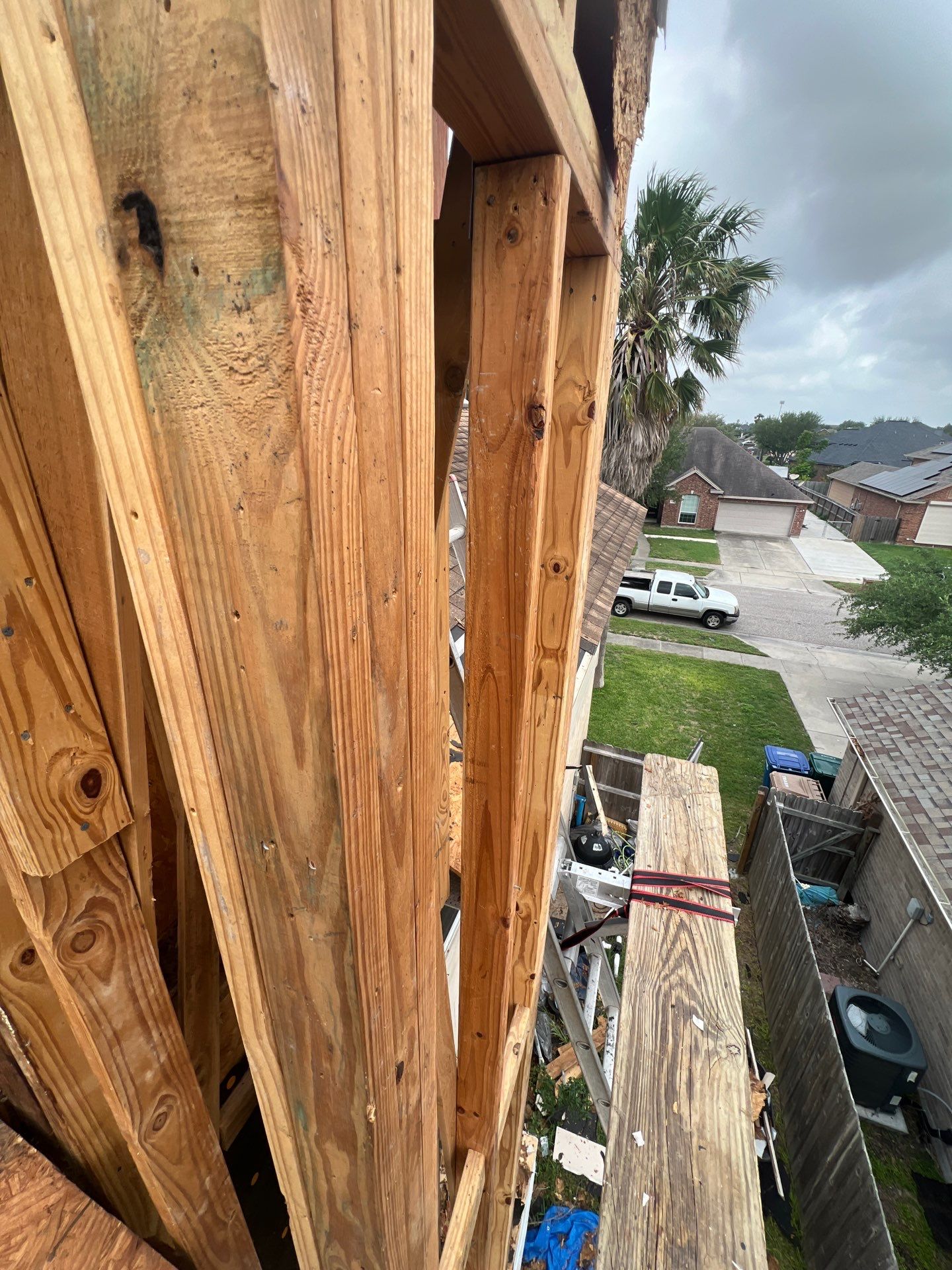 Chimney looks good but its BAD! by Bayfront Roofing and Construction