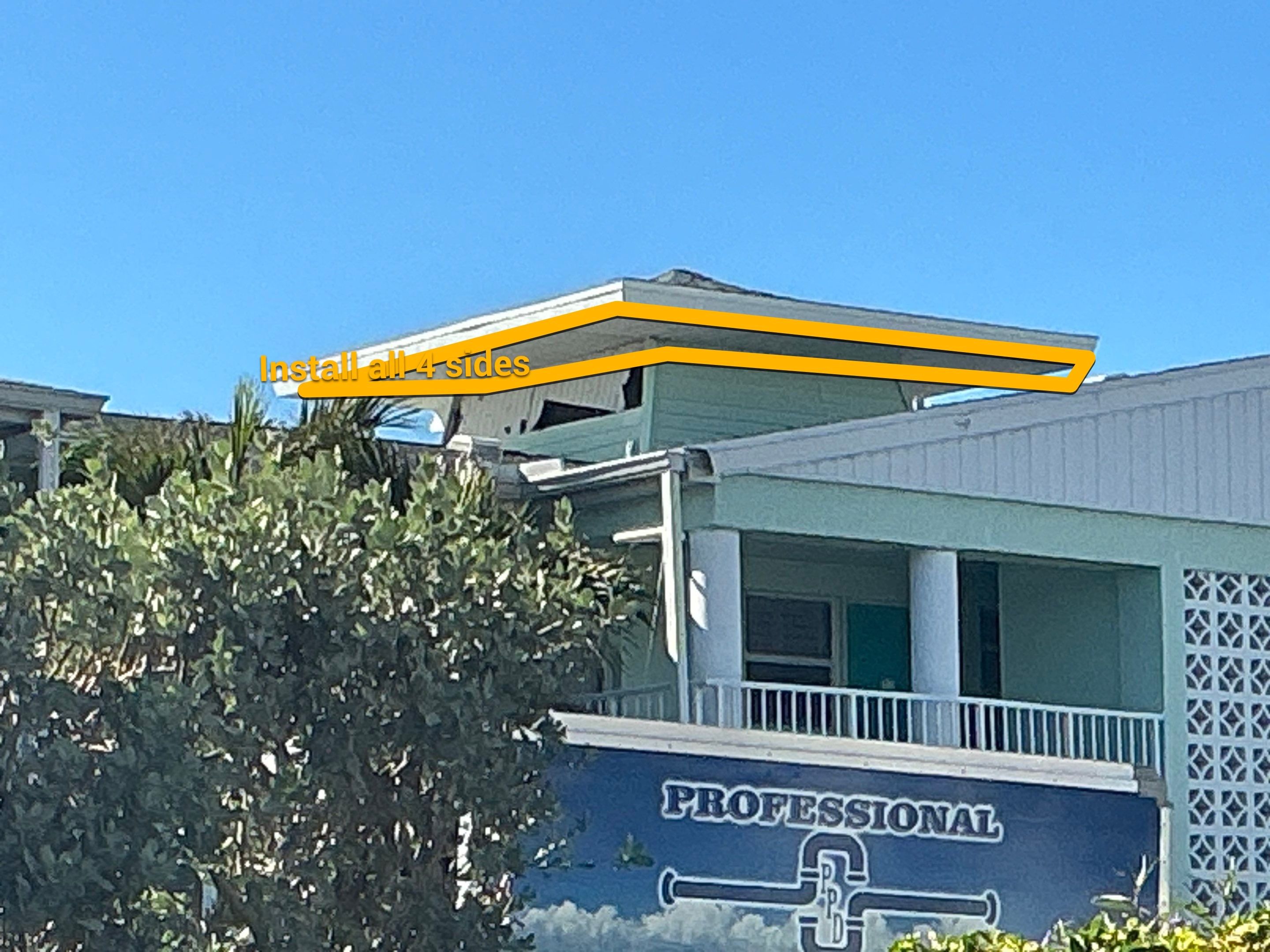 Repair Soffit & Fascia in Longboat Key FL by Gutter Professors