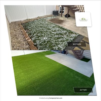 Small Private Lawn