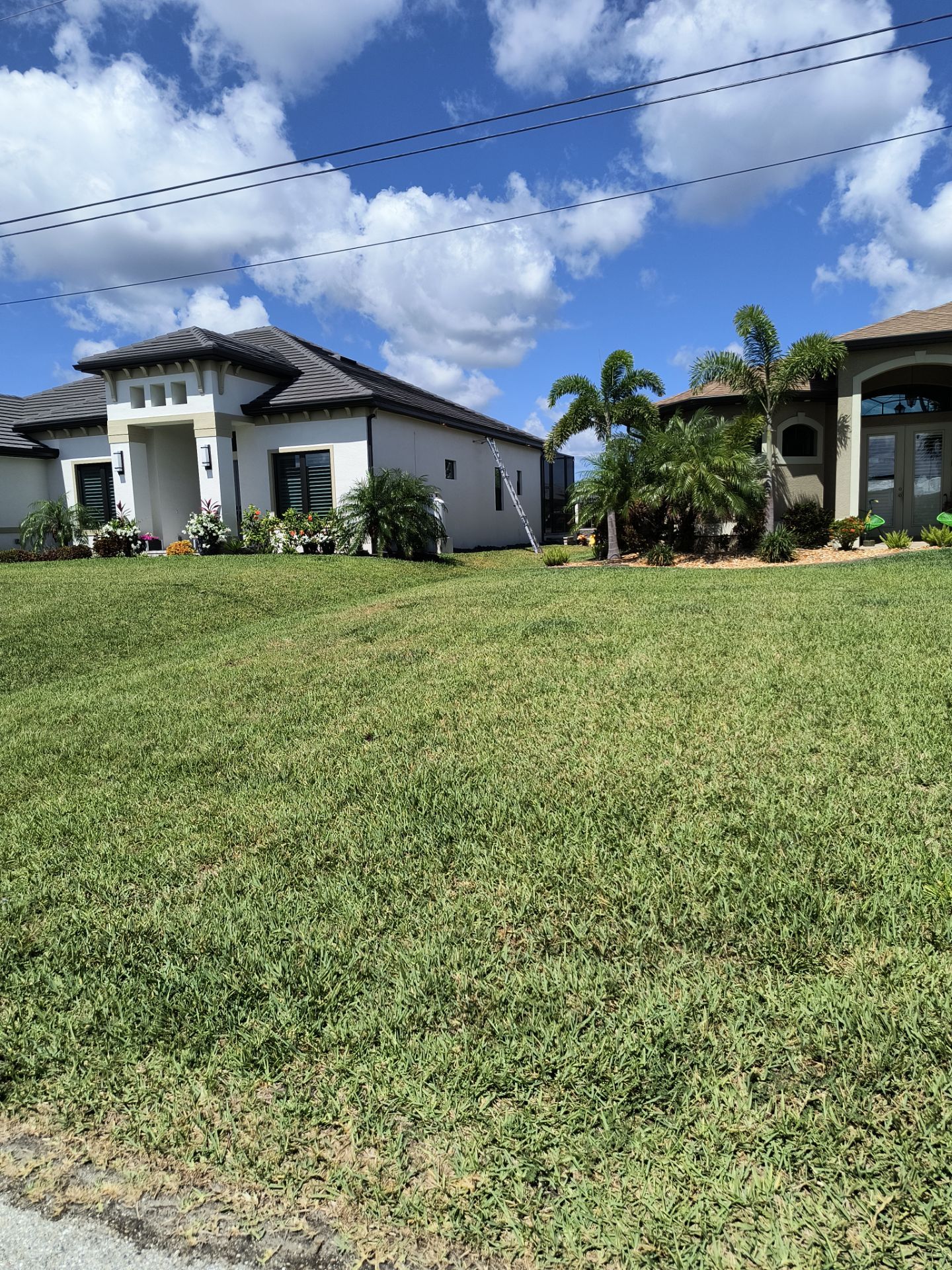 Dark Bronze 7-Inch Gutter Installation in Cape Coral FL by Gutter Professors