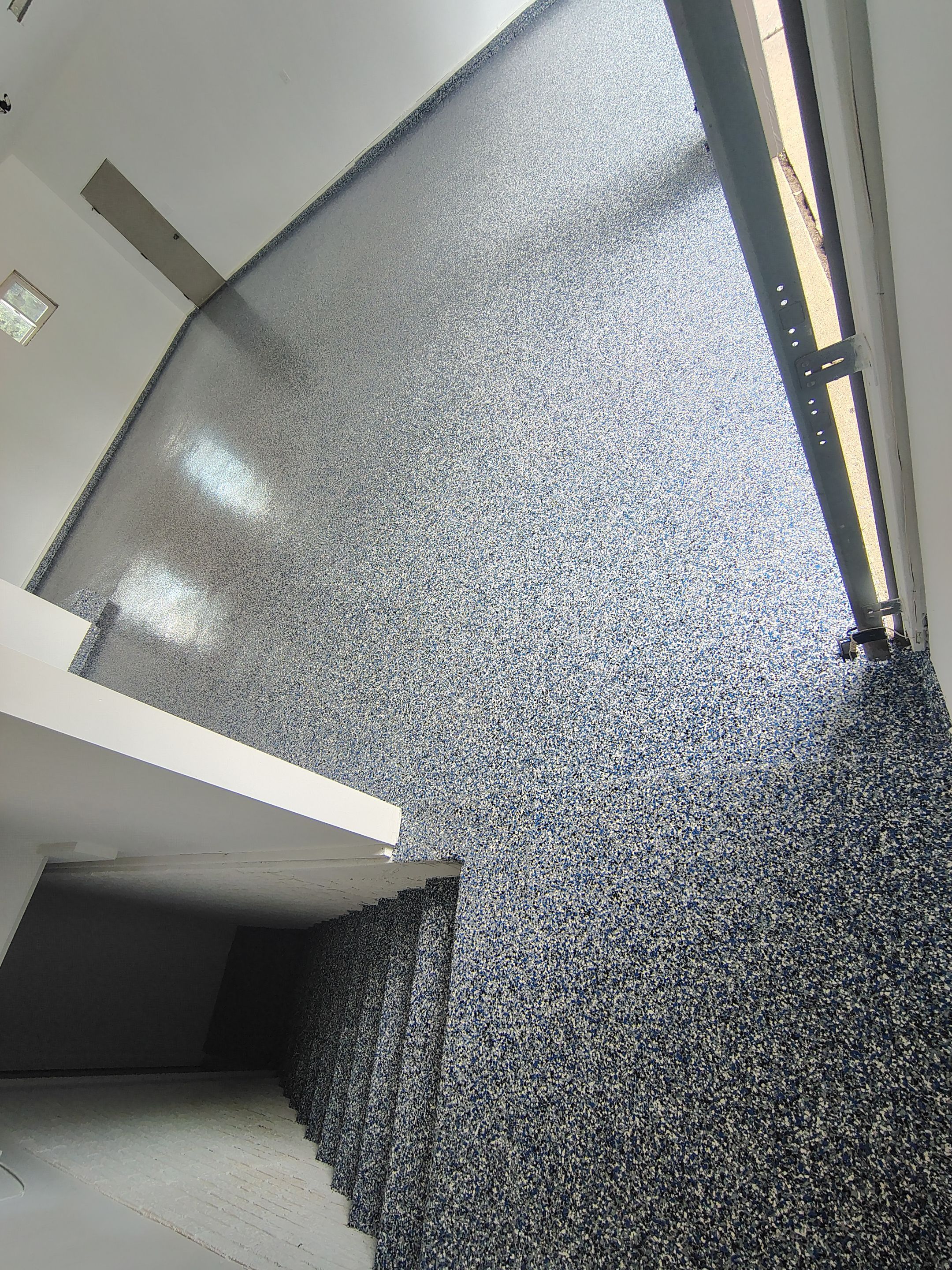 Hartford Garage Concrete Coating With Orbit Flake Finish by Select Painting, Coatings & Garage Cabinets