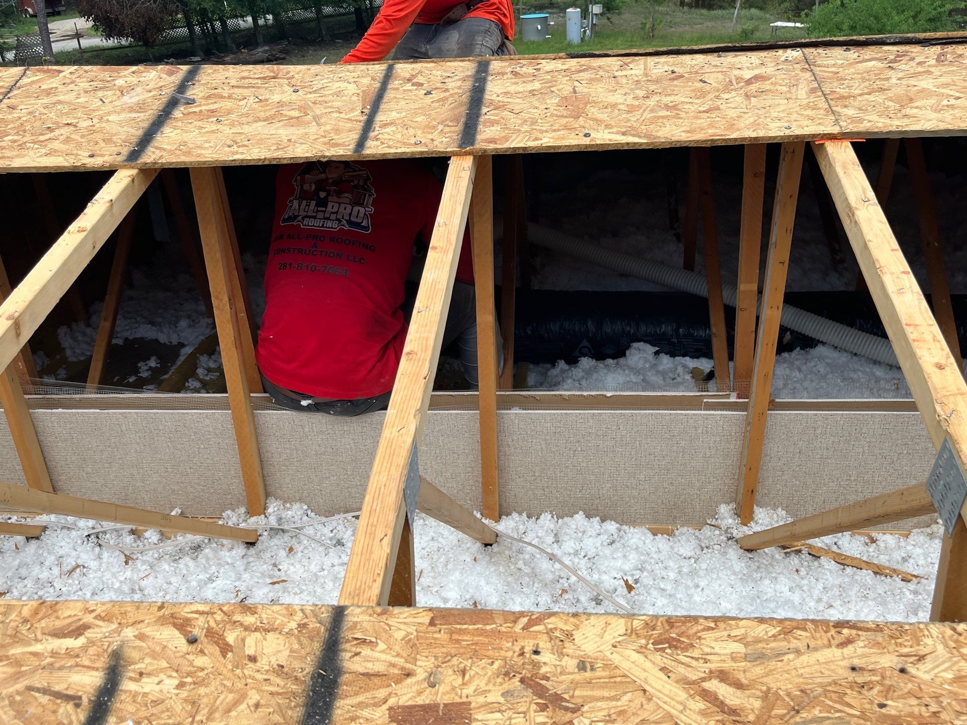 Residential Roofing Installation using Owen's Corning Duration (Lifetime) Shingles by Roof Repair Company