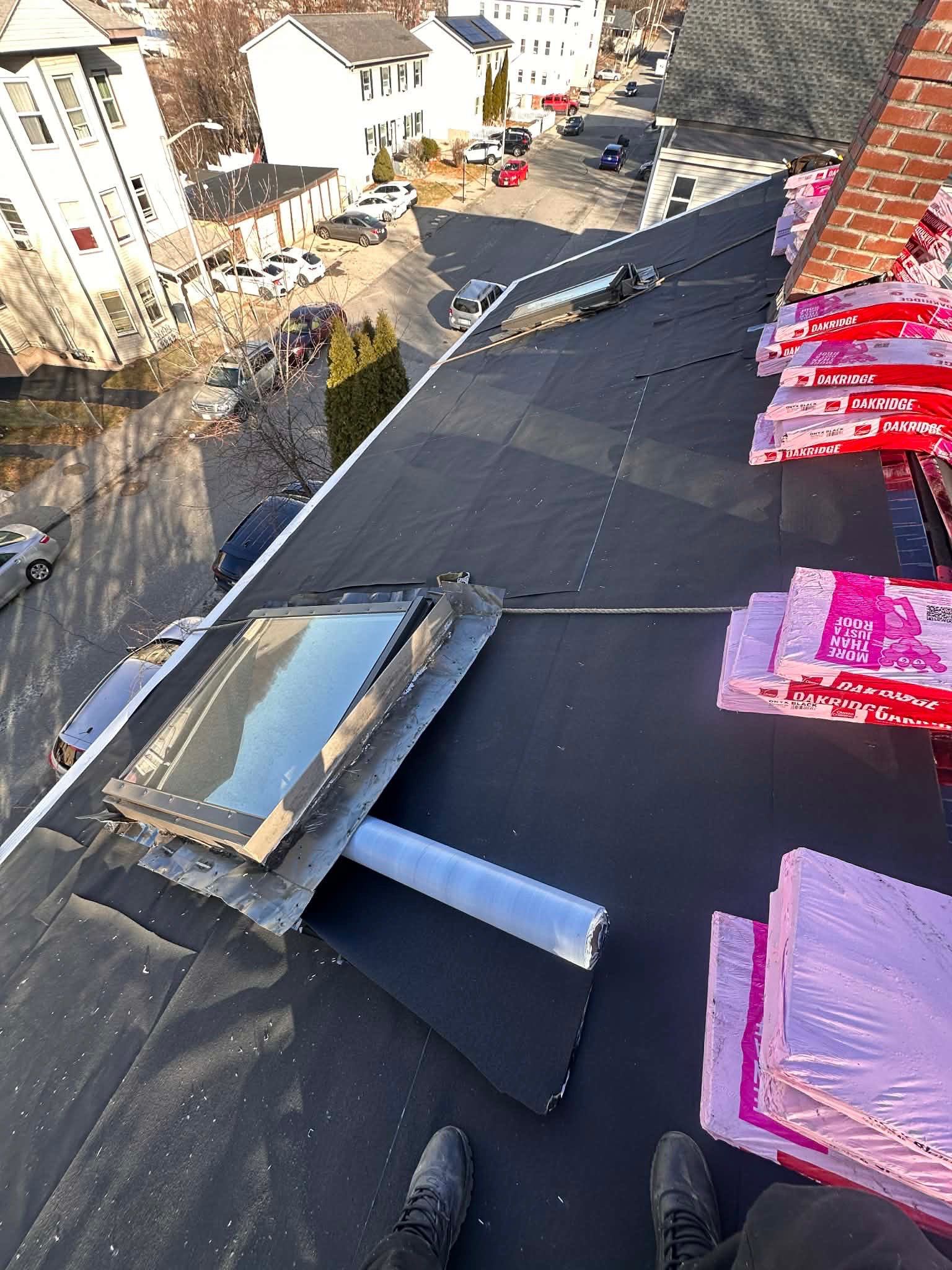 Full Roof Replacement with Skylight Removal for Winter Protection by Sensible Home Solutions