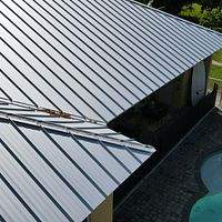 24ga 1.5" Mechanical Seam Mill Finish by Total Roofing System The Metal Roof Experts