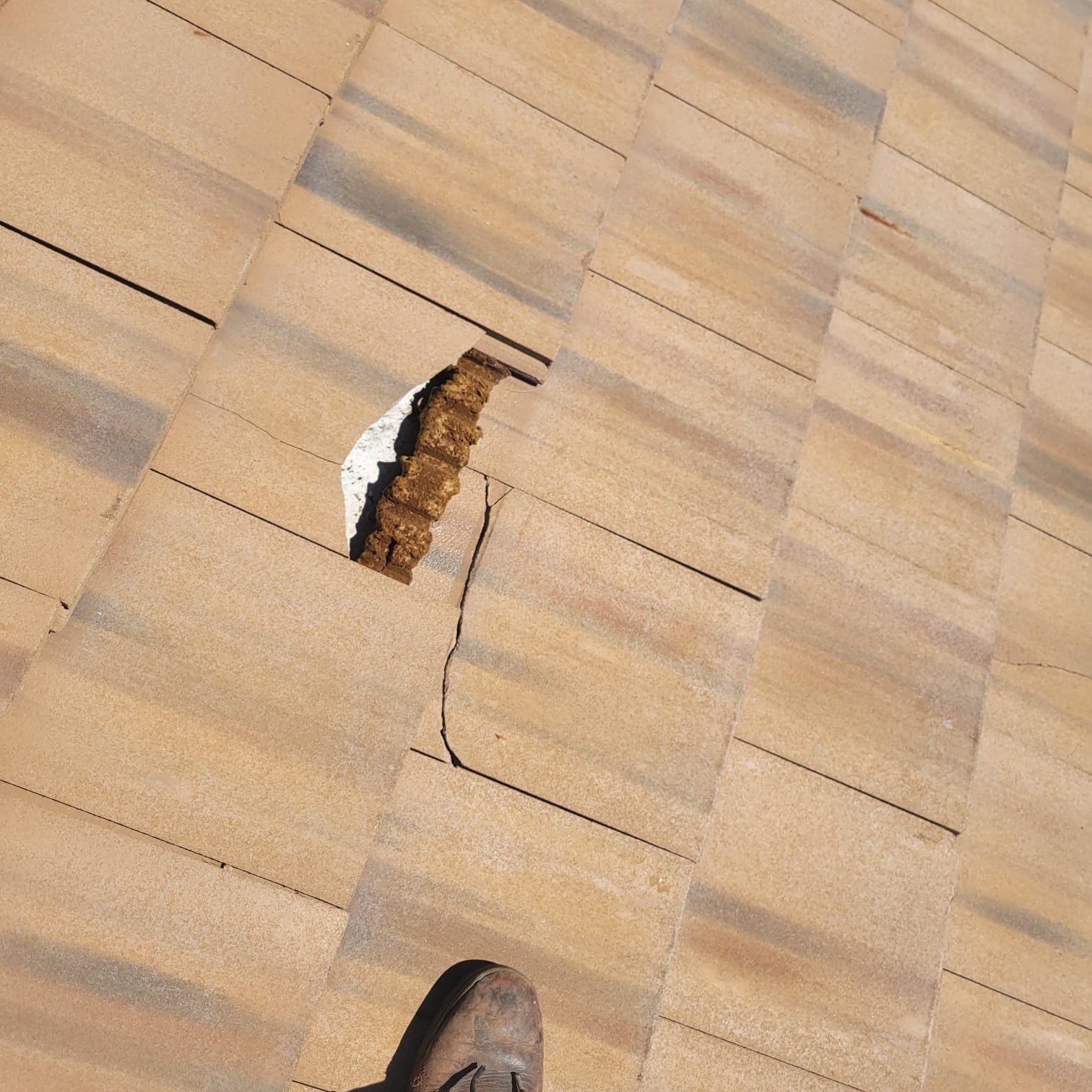 Residential Roofing Repair using Concrete Tile by Four Peaks Roofing