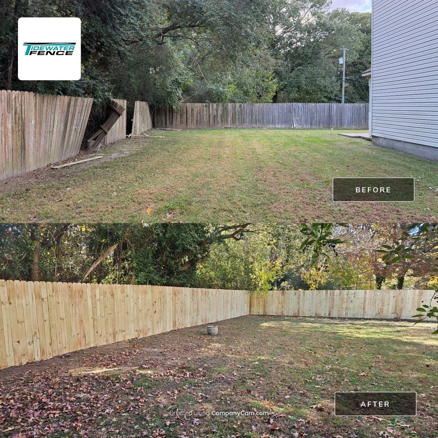 A Fresh New Look for the Community by Tidewater Fence