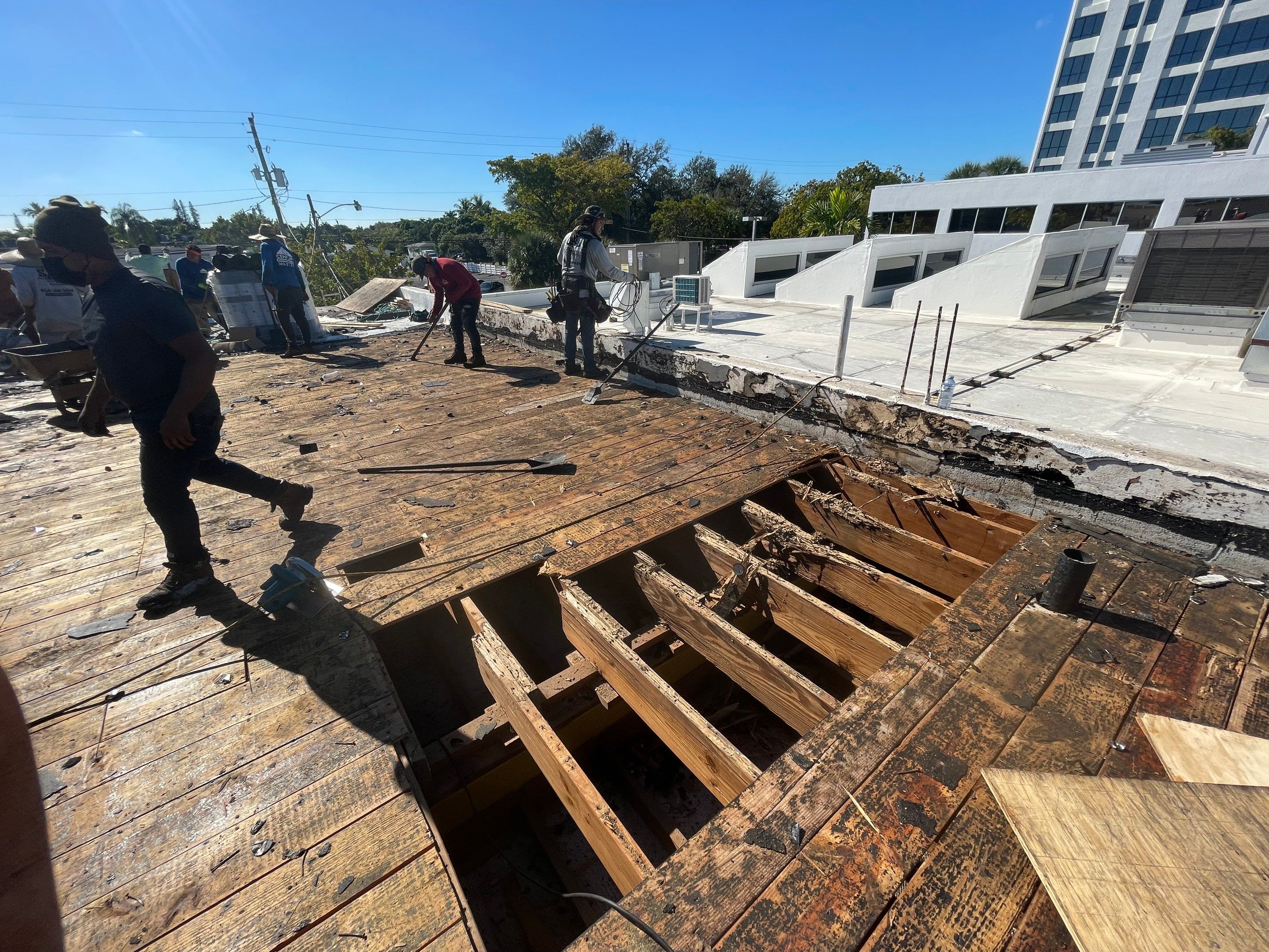 Hollywood Blvd., Hollywood, FL by G&J Roofing 