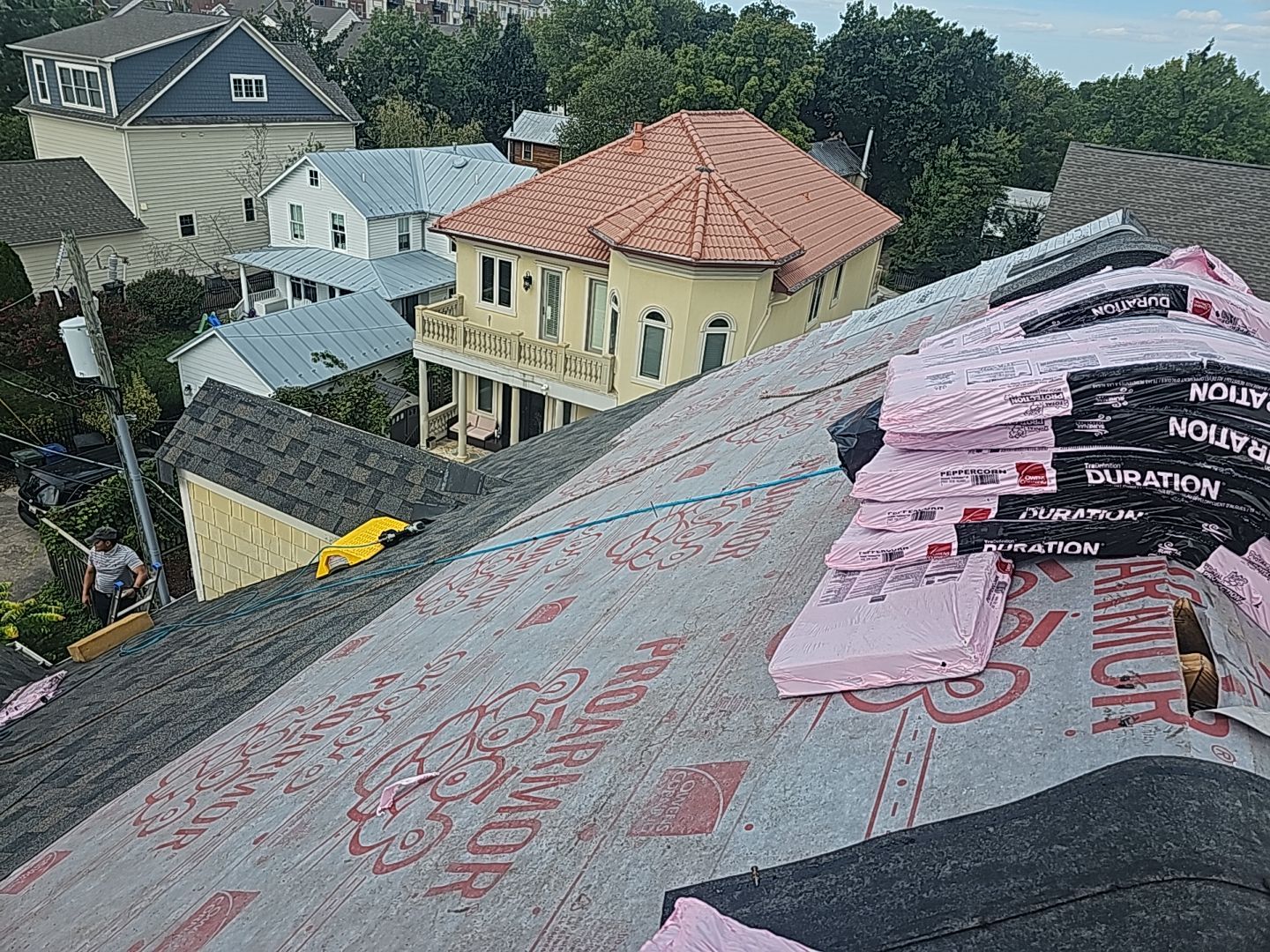 Residential Roofing Installation using Shingles  by Real1Construction