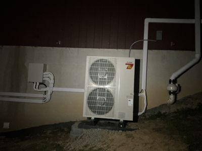 Hyper Heat Mini Split install