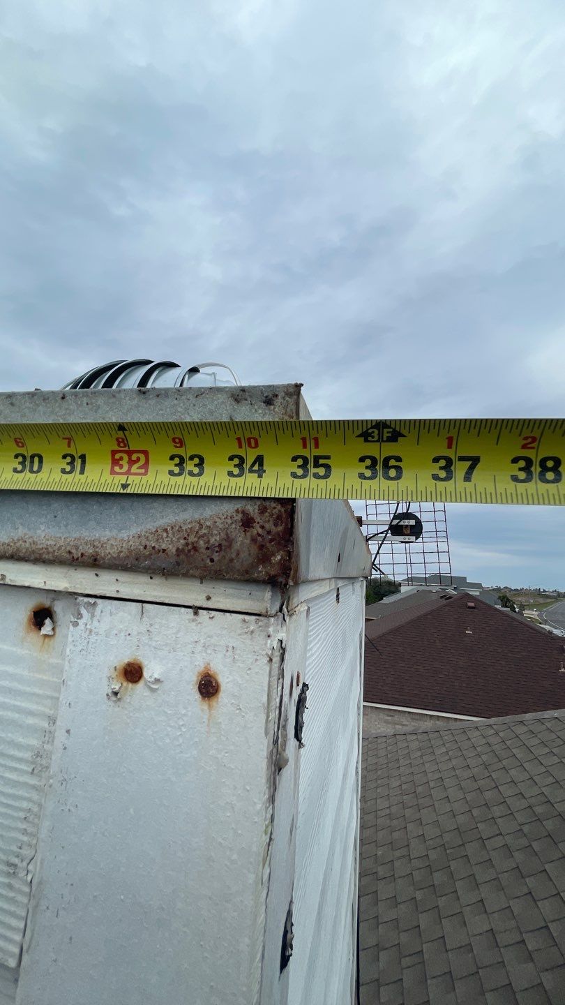 Residential Roofing Repair using Custom Fabricated Stainless Steel by Lighthouse Roofing