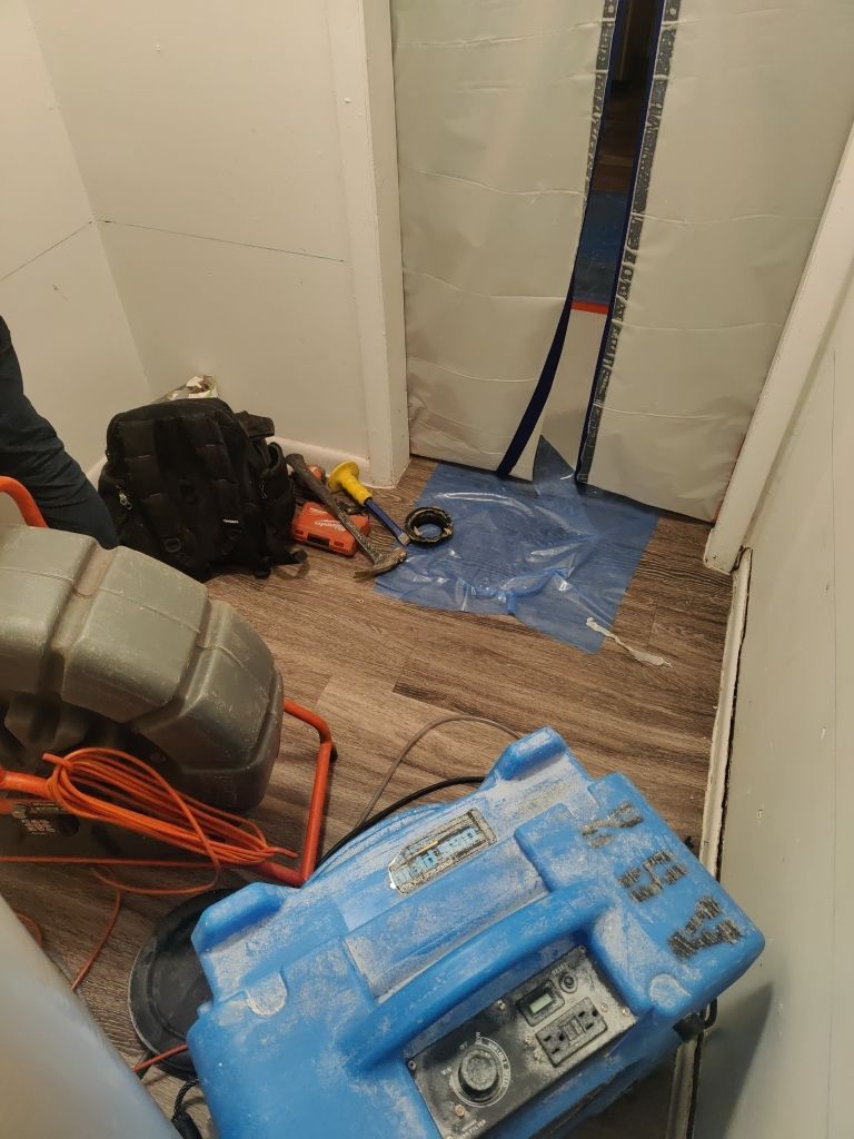 Water Damage Project in Denver by Accountable Home Services