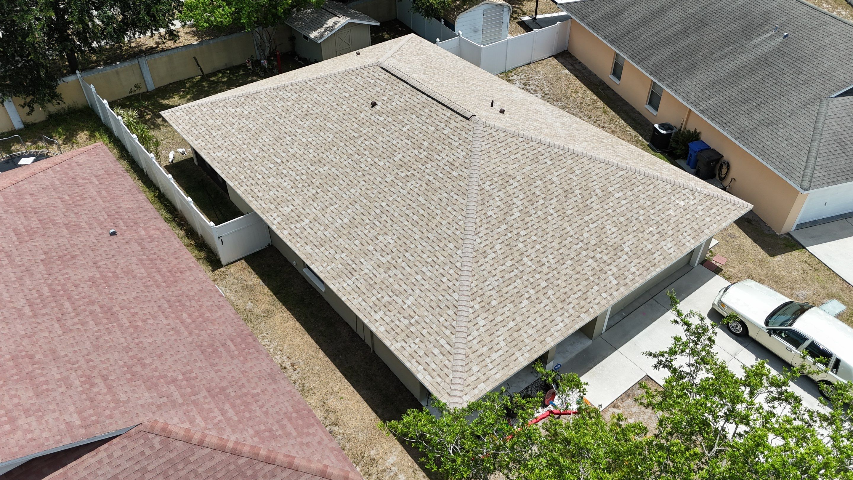 Roof Replacement in Ruskin, FL by Steadfast Roofing 
