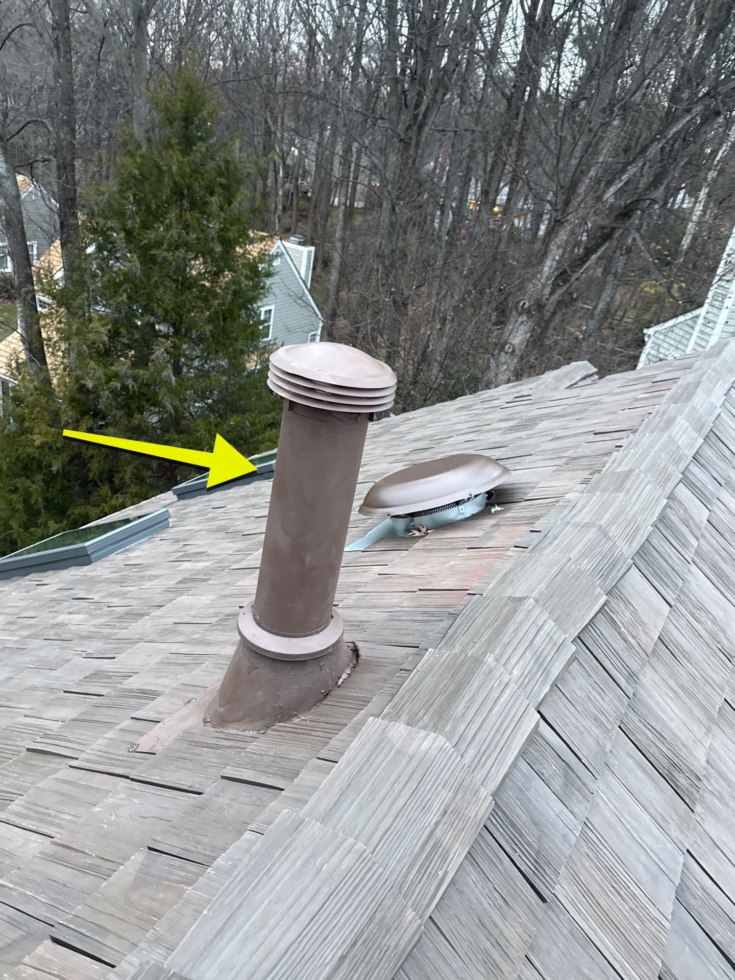 Reston :  Residential Roof Replacement with Brava Synthetic Cedar Shake Class C Natural  by RM Banning, Inc.