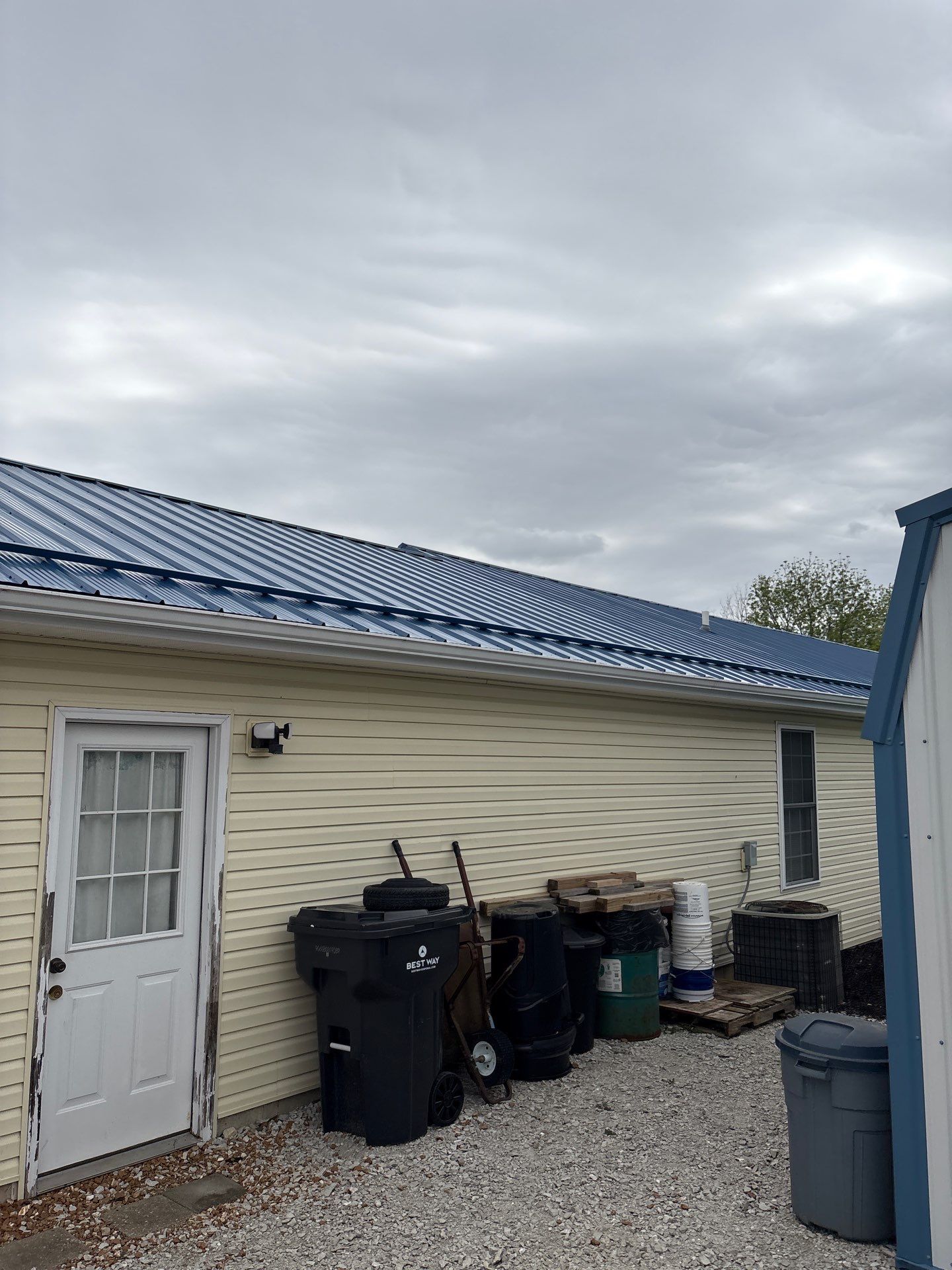 M Panel Metal Roofing - Gallery Blue by Hoel Roofing & Remodeling
