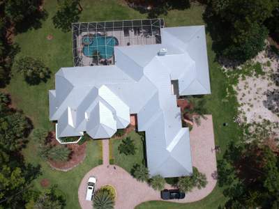 Wellington Metal roof replacement using 1" Nail strip metal roof