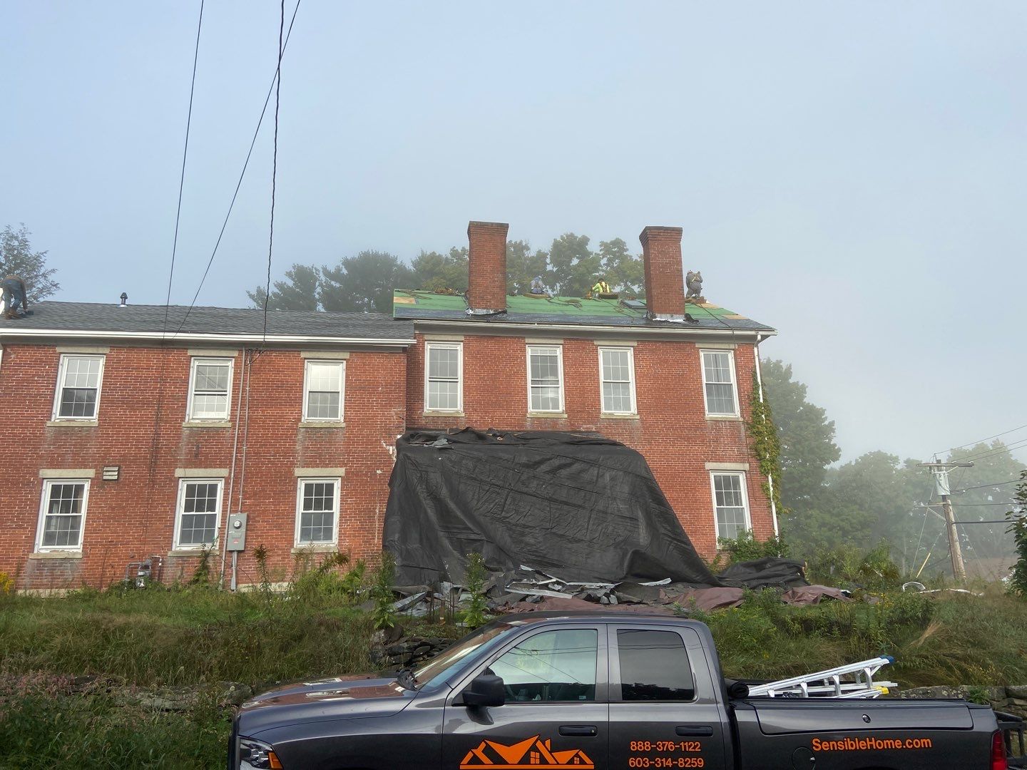 Residential Roofing Installation using Owens Corning TruDefinition by Sensible Home Solutions
