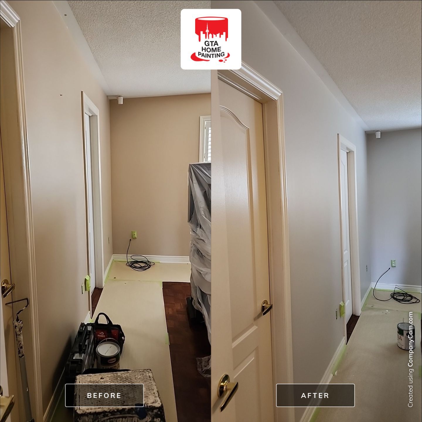 Project in Vaughan, by GTA HOME PAINTING