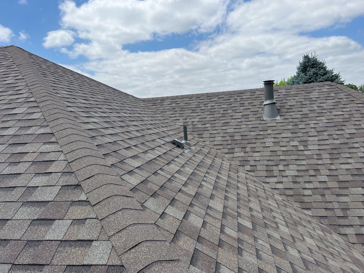 Residential Roofing Installation using Owens Corning TruDefinition - Driftwood  by A to Z Roofing