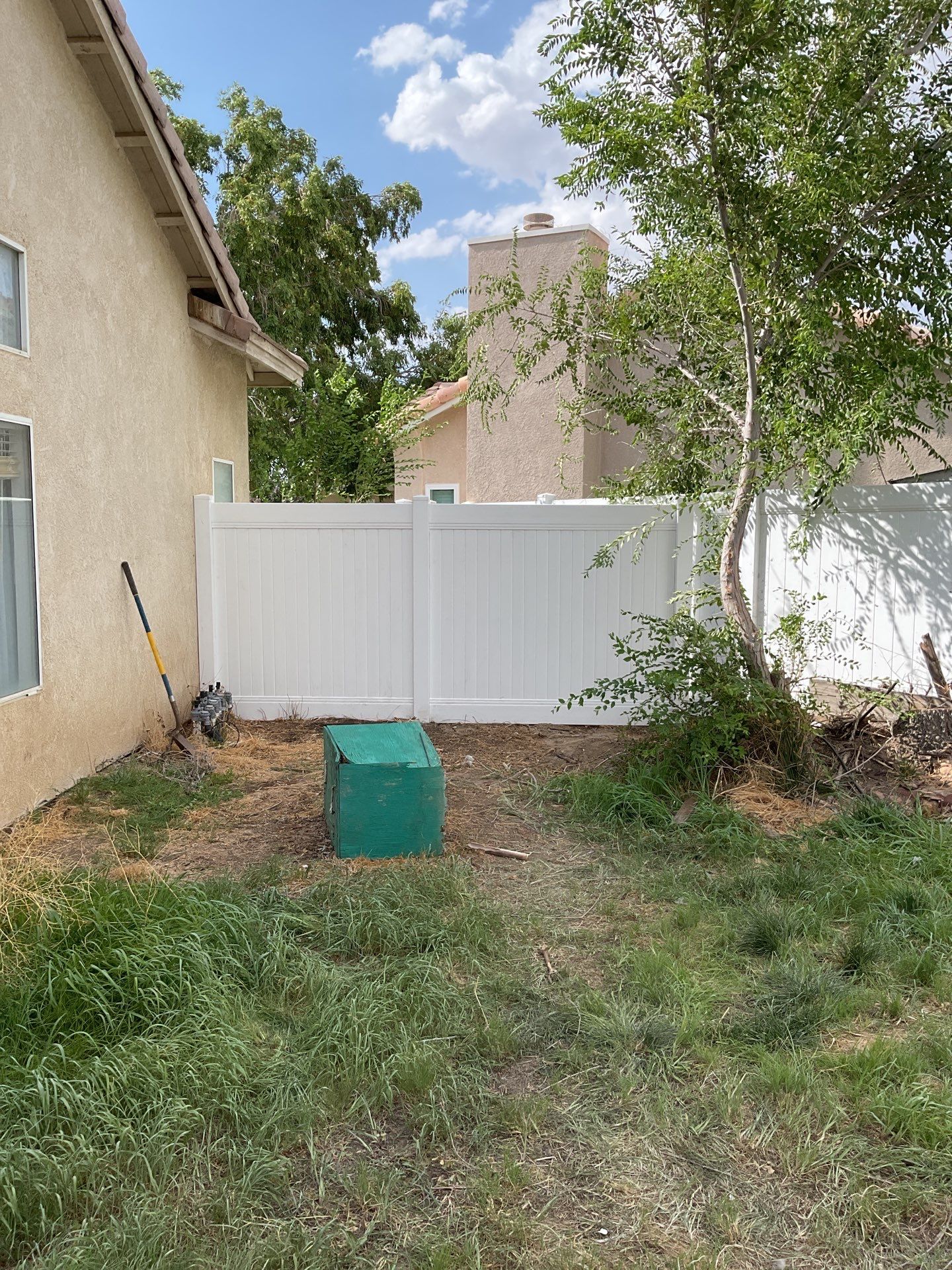 Fence Repair using Vinyl by Fence Guys Inc. 