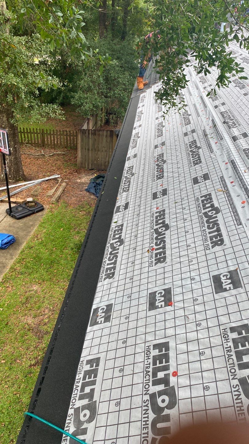 Residential Roofing Installation using Roof Replacement by American Roofing & Construction LLC
