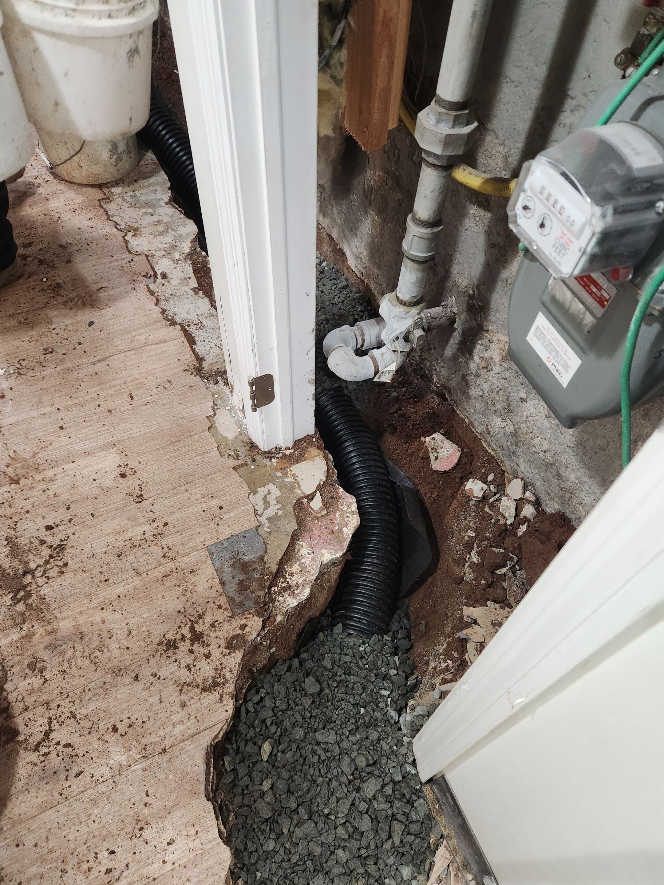 Interior French Drain Kearny NJ by Pure Service Pro, LLC 