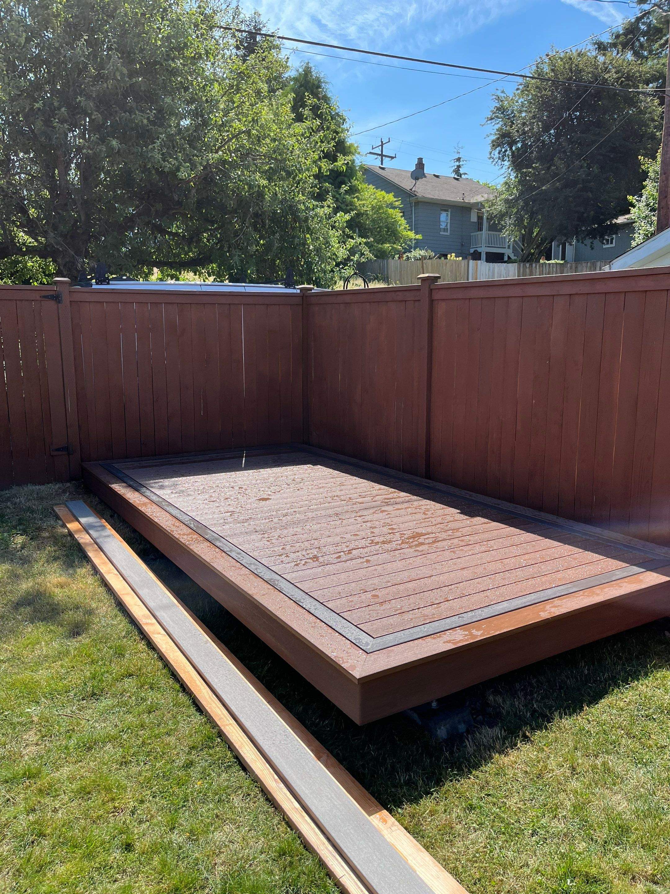 Finished Projects by Alki deck builders