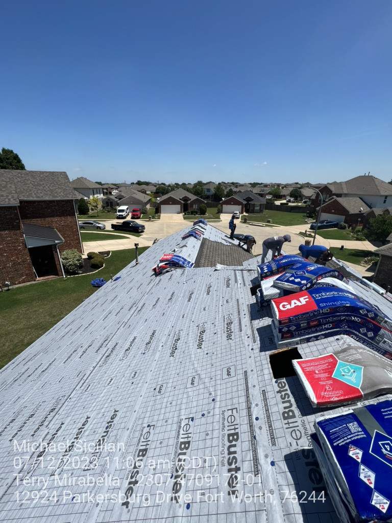 Project in Fort Worth by Zeus Exteriors