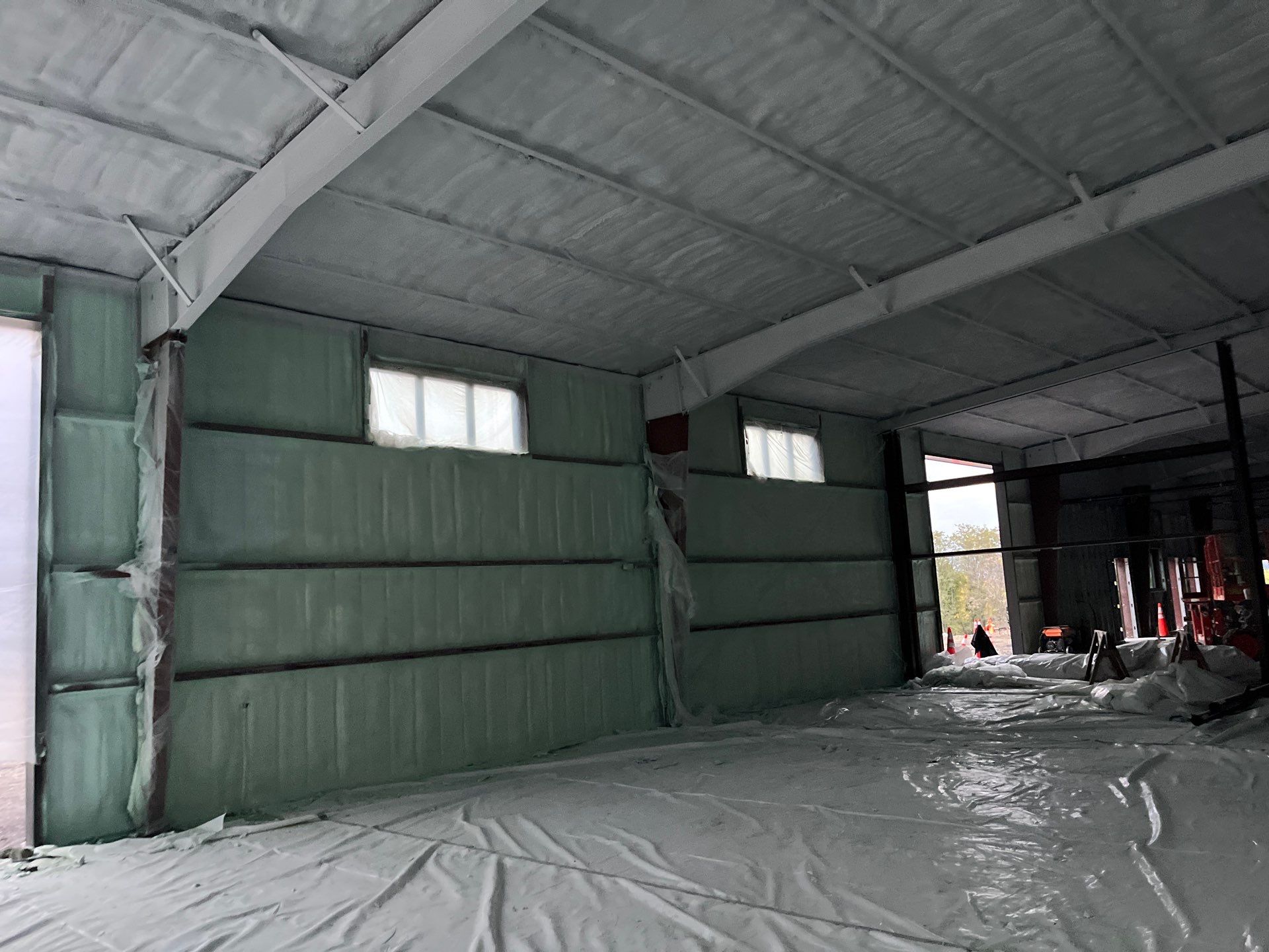 Commercial Building using Closed Cell Spray Foam by NYS Foam & Energy