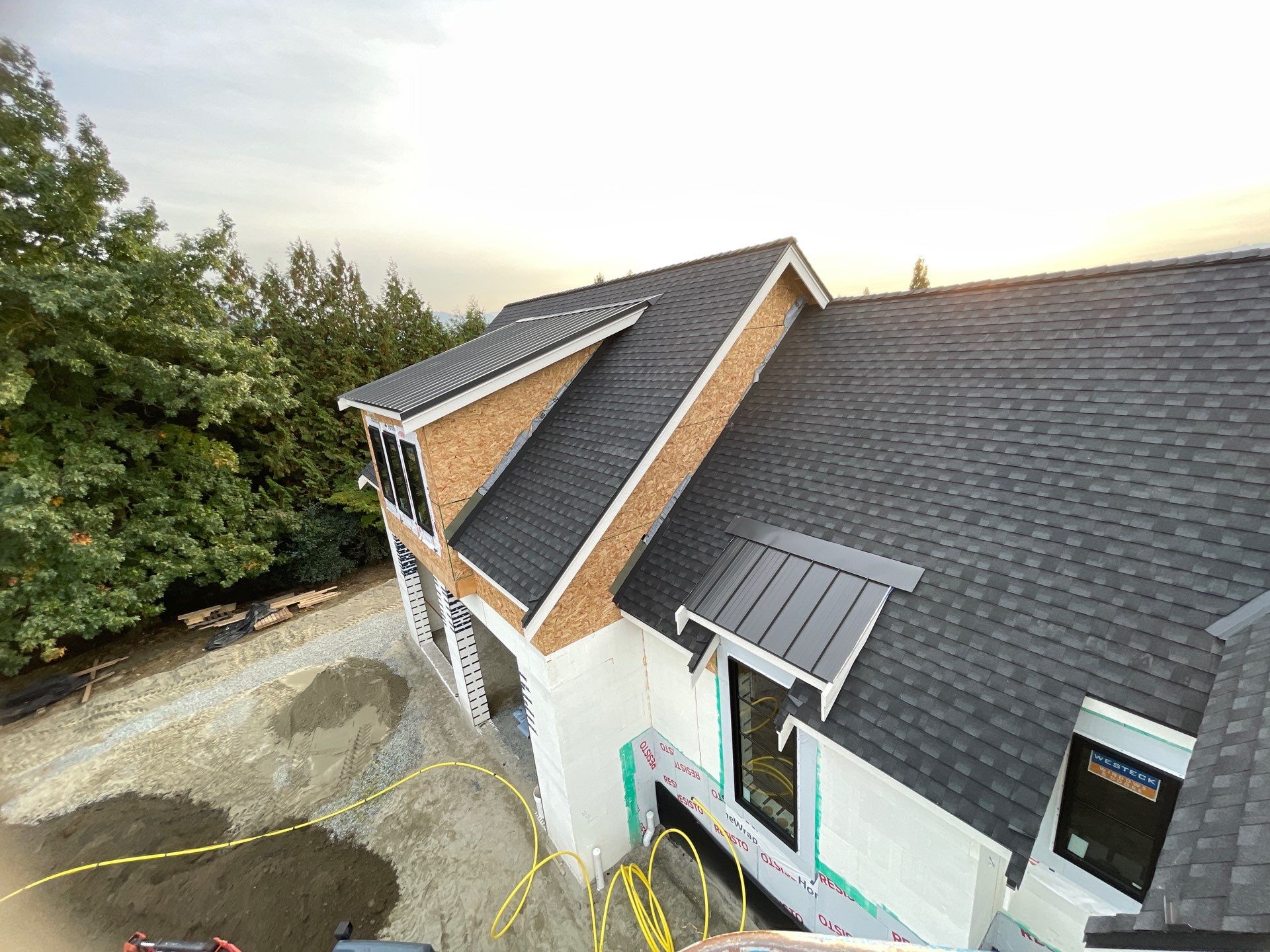 Residential New Construction by Top Notch Roofing Inc