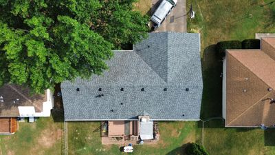 Residential Roof + Gutters & Downspouts & Gutter Guards Replacement