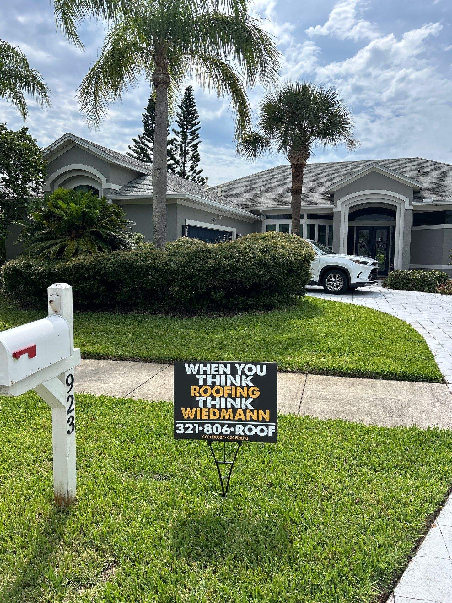 Roof Replacement and Structural Header Reinforcement in Melbourne, Florida by Wiedmann Construction & Roofing