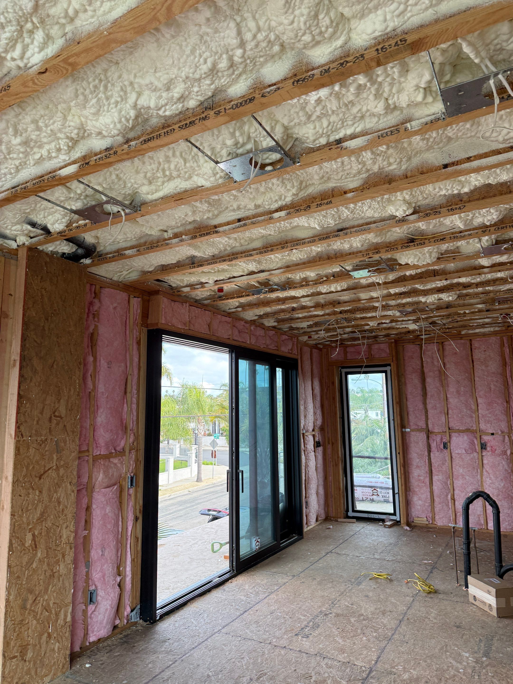 Project in San Diego by Insulation Labs
