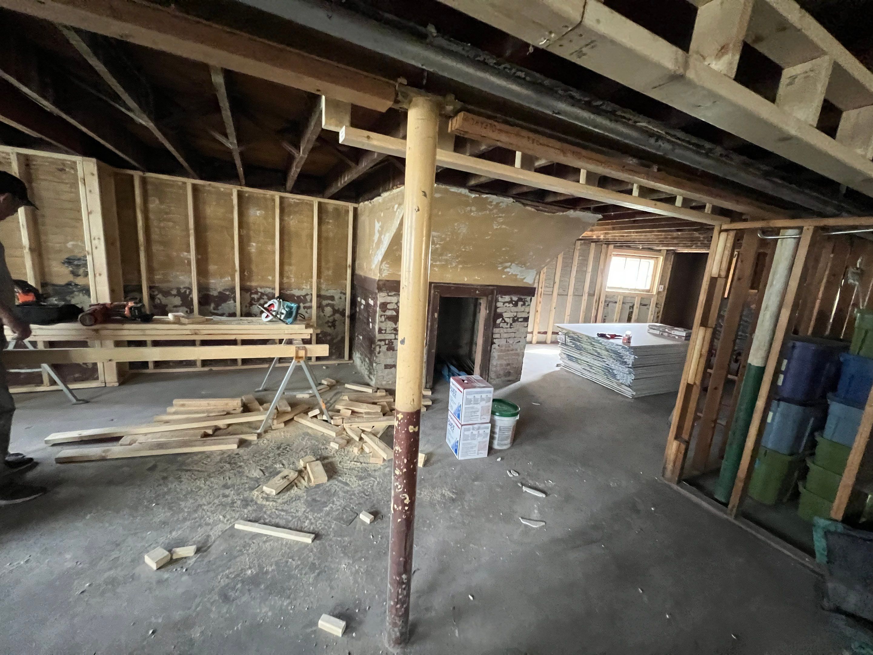 Basement Remodel using Drywall by INQUSE GENERAL CONTRACTOR