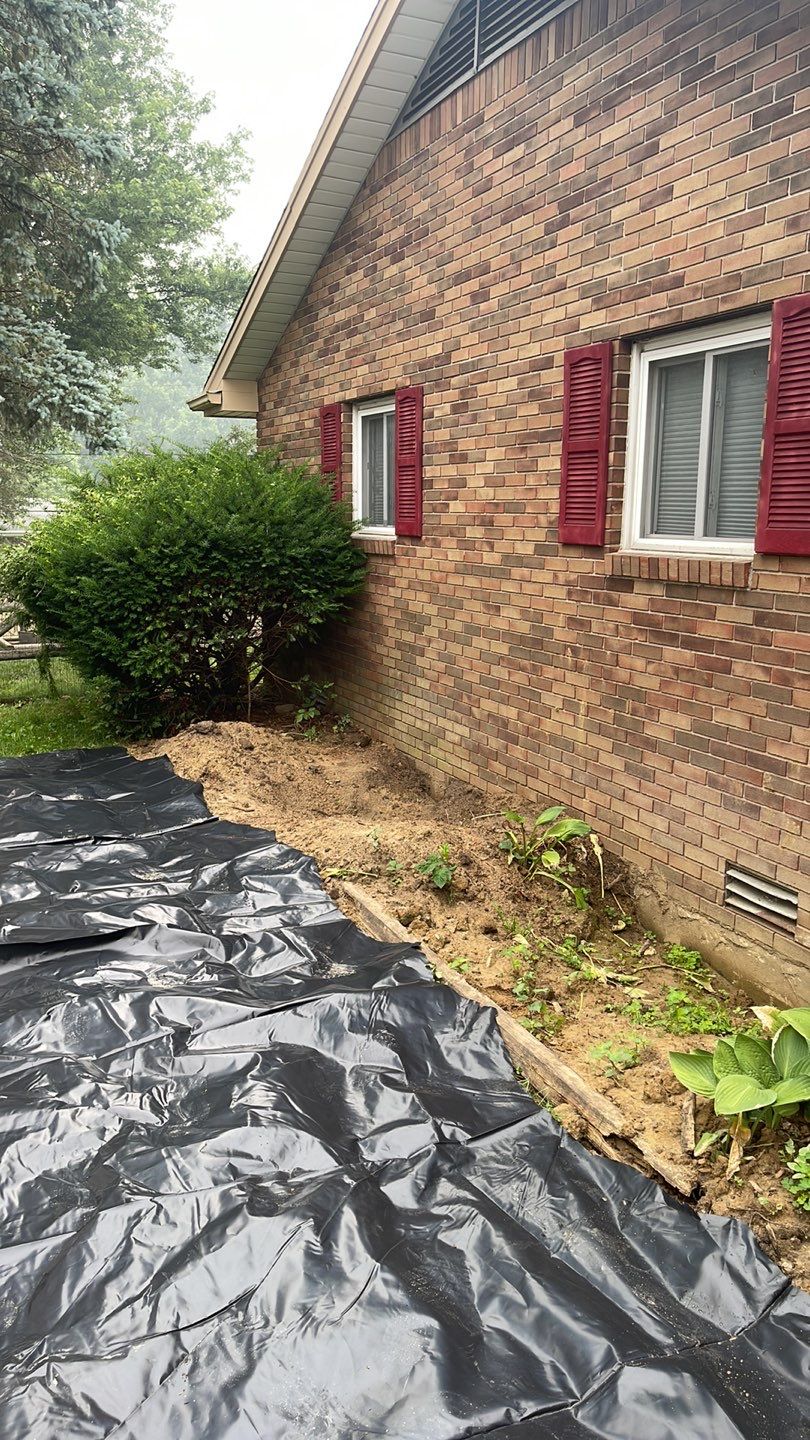 Shallow Waterproofing System and Crawl Space Repairs by Toledo Basement Repair