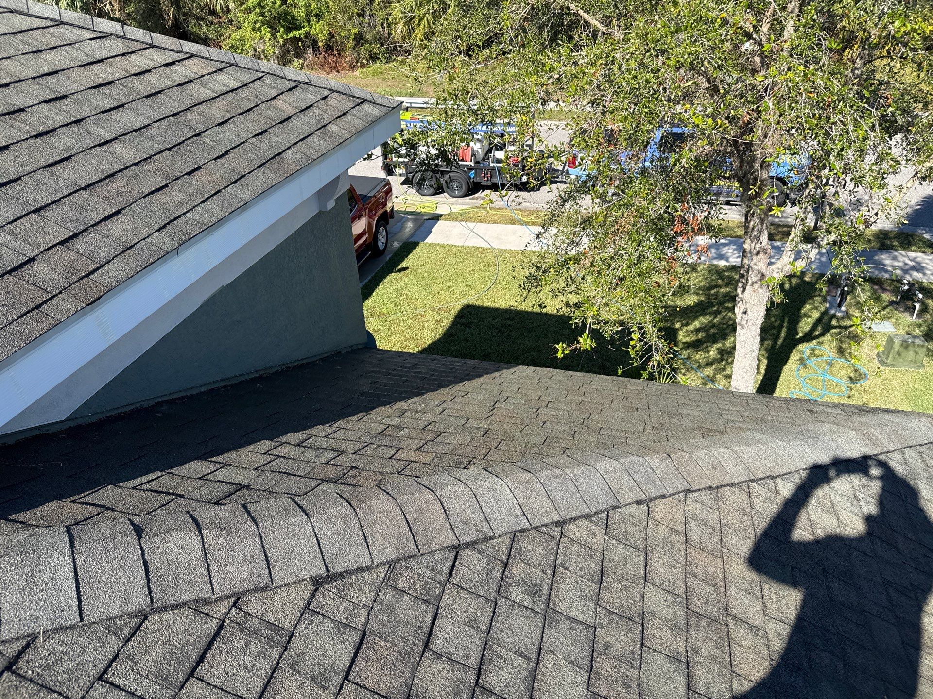 Asphalt Shingle Roof & Fascia Cleaning in Old Mill Preserve, Palmetto, FL | Sunshine AquaWash by Sunshine AquaWash