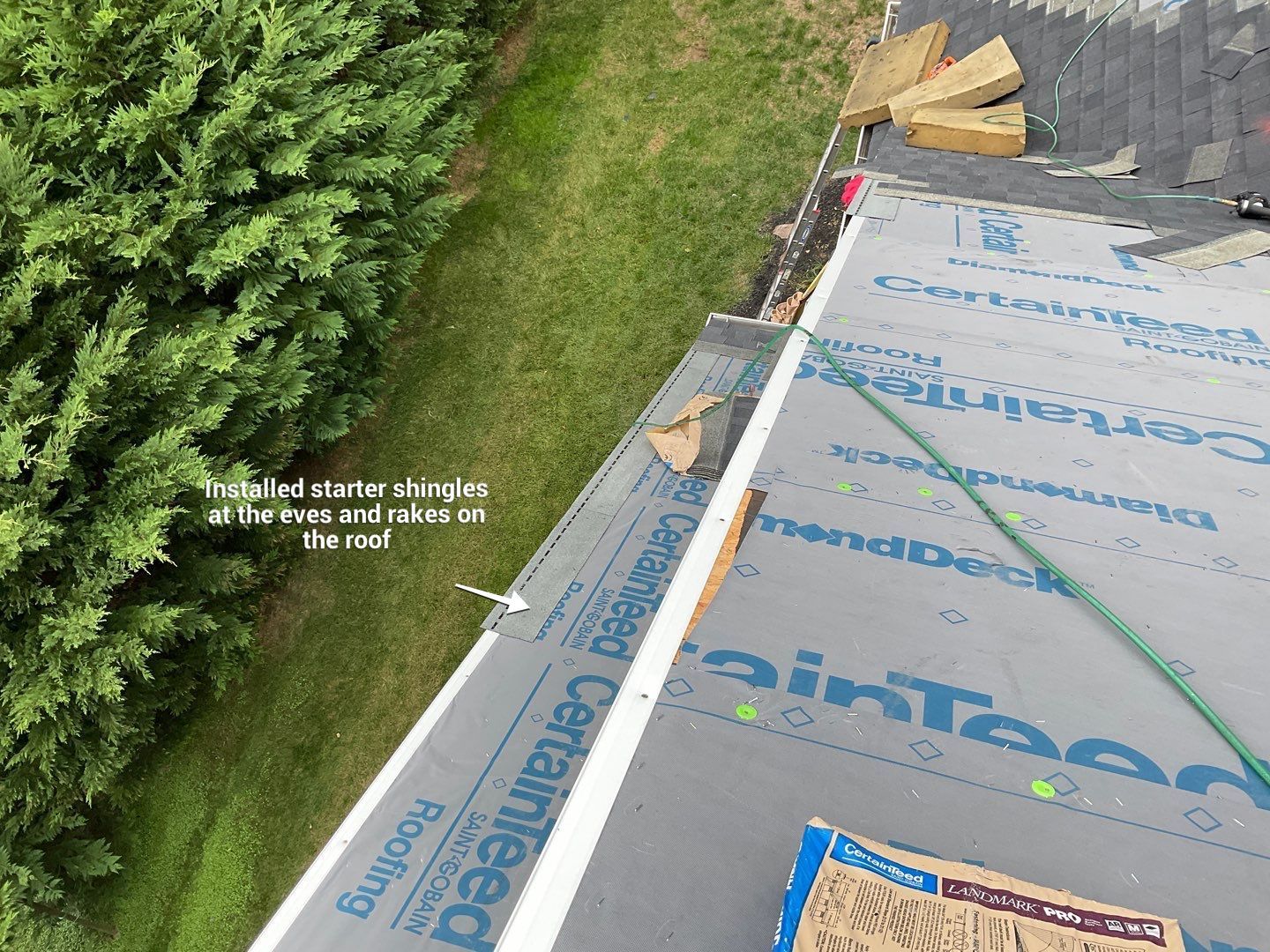 Residential Roofing Installation by Alpha Design Services