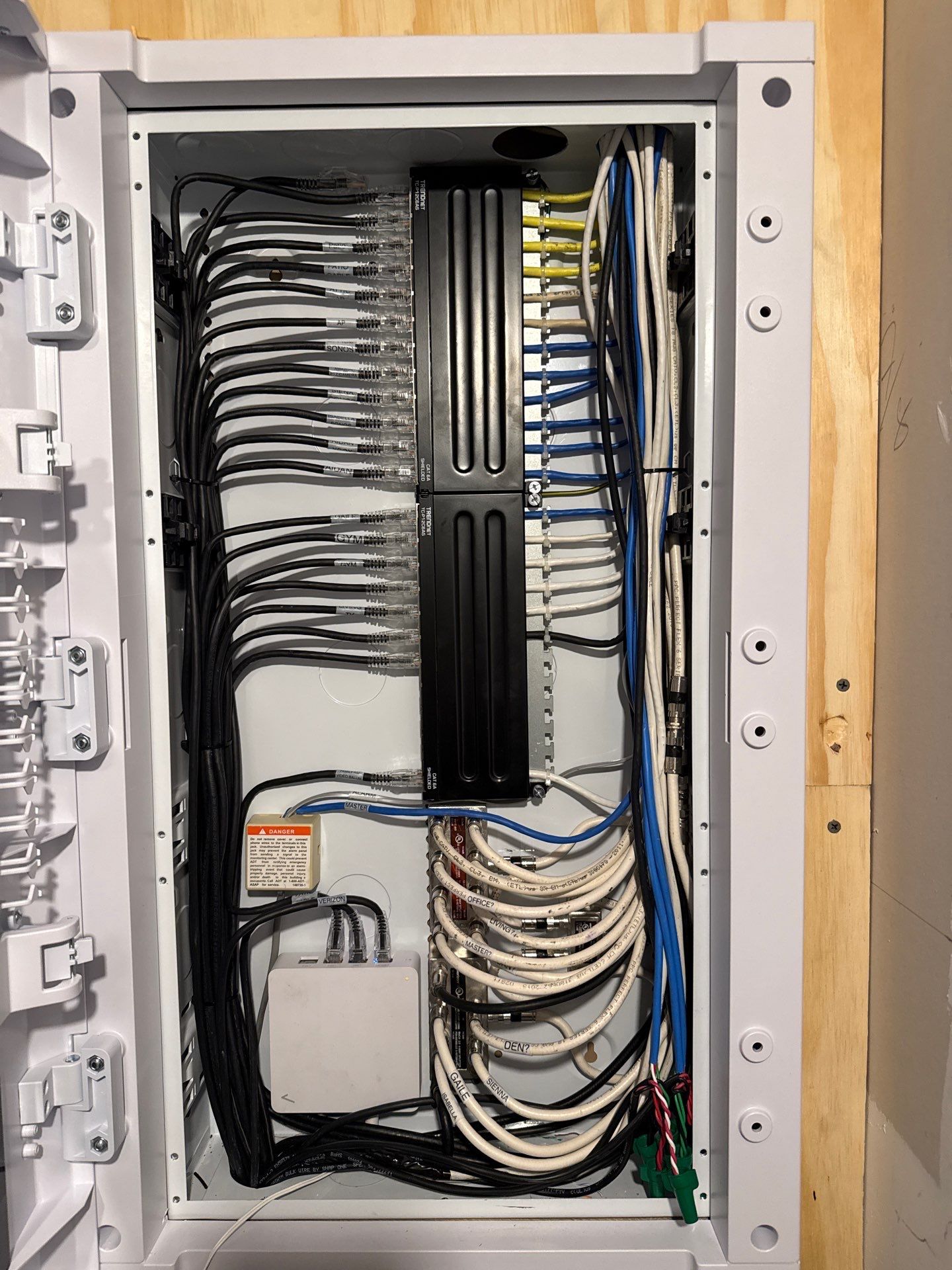 Equipment Closet Overhaul by Tailored Tech Inc