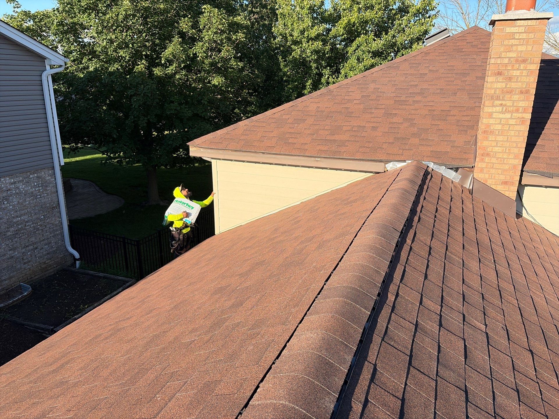 Residential Roofing and LP Smartside Siding Replacement in Woodridge by Pro Home Services Inc