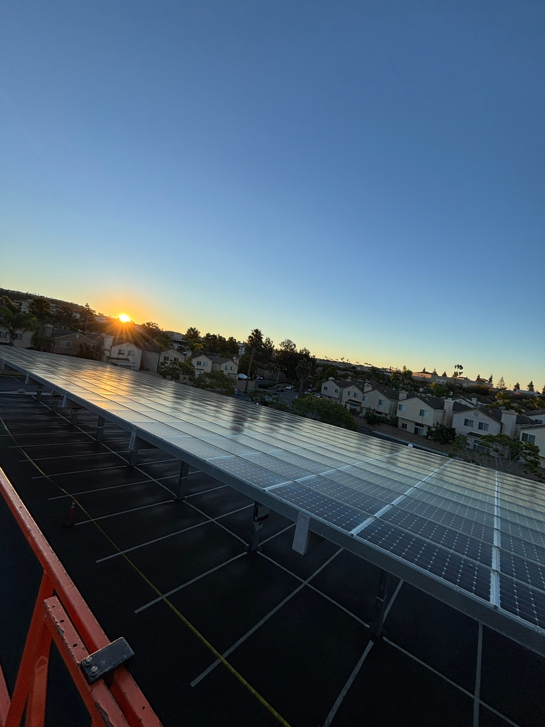 Commercial Solar Panel Cleaning by Palm Coast Solar Cleaning