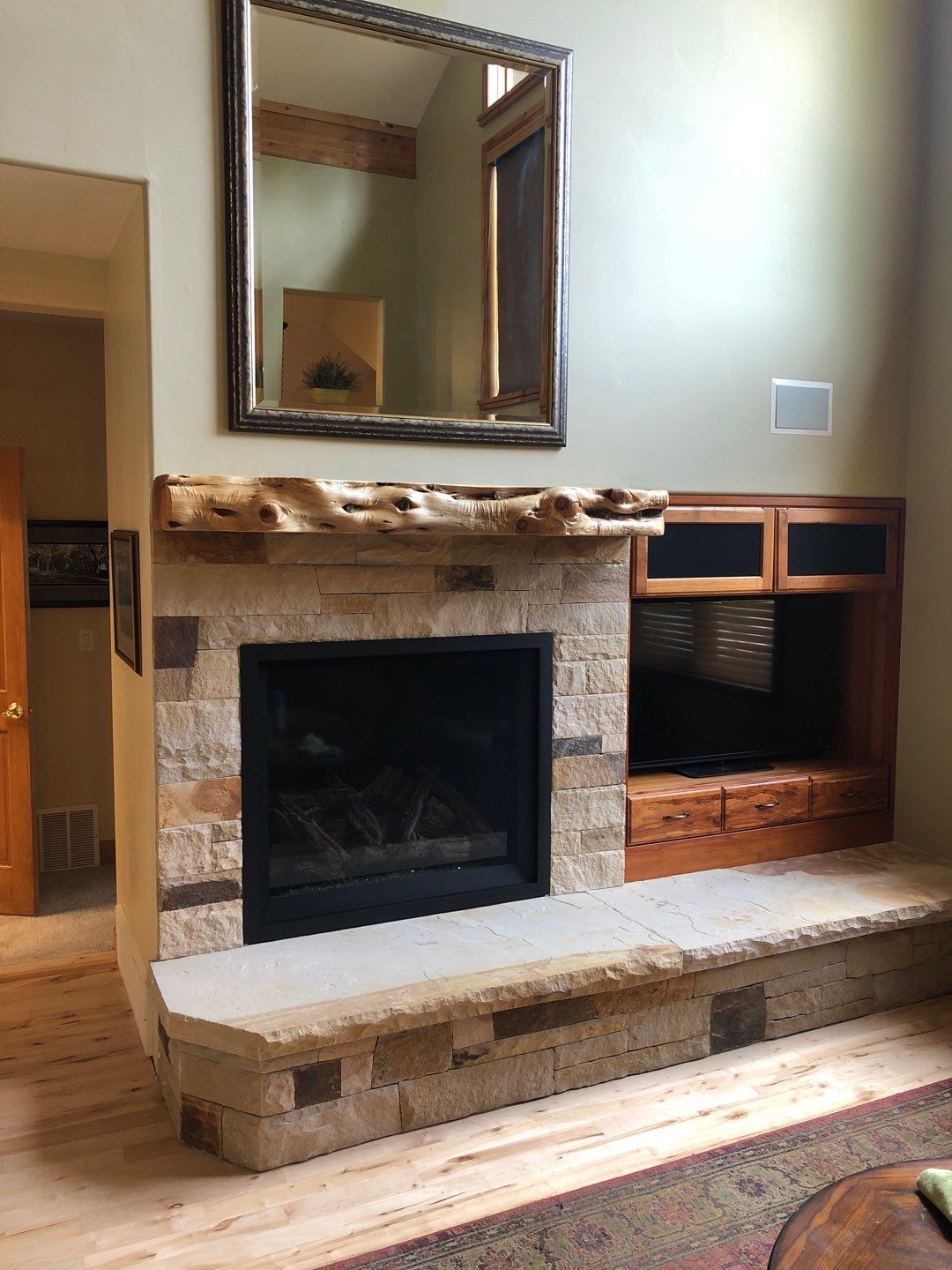 Fireplace Project in Park City by Rudd Builders LLC