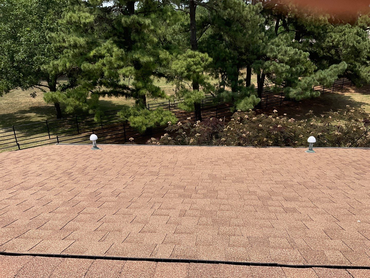 Leak Repair over Master Bedroom and Bathroom by Tex-Line Roofing