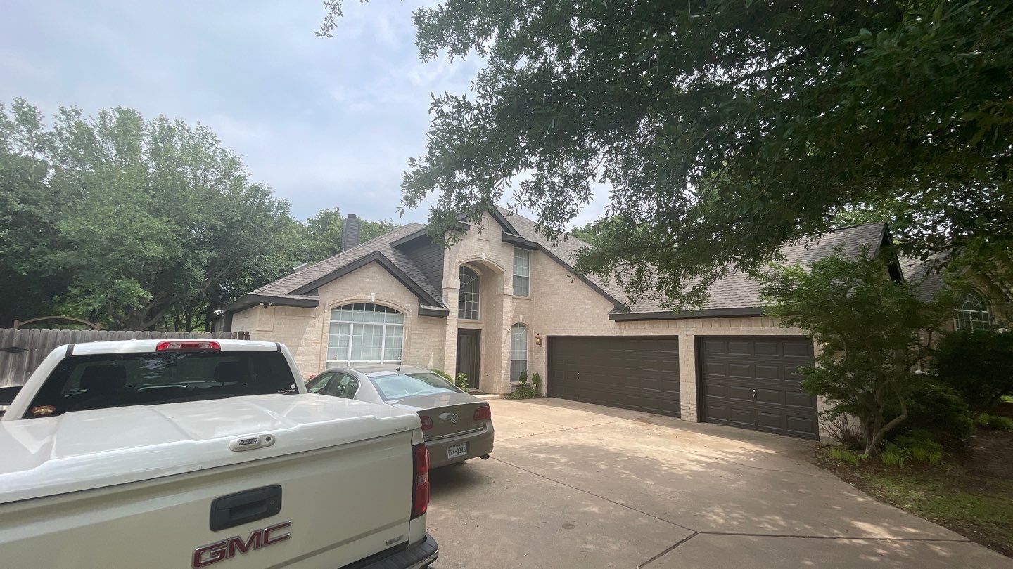 Full Exterior Remodel (Roofing, painting, Gutters) & Interior Damage Repair & Painting by First United Roofing & Construction