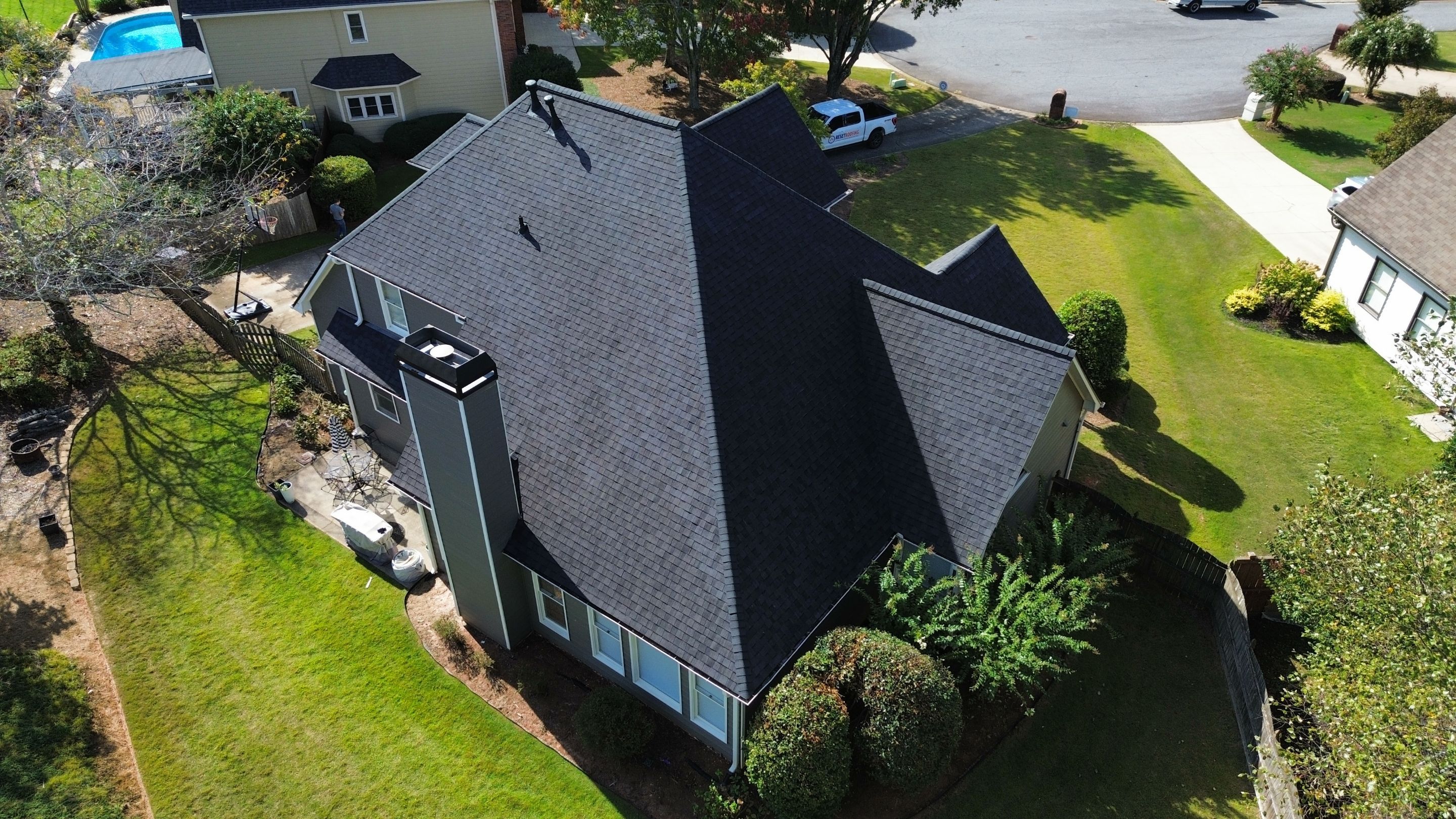 Cumming, GA Roof Replacement CertainTeed Landmark Moire Black by Reset Roofing
