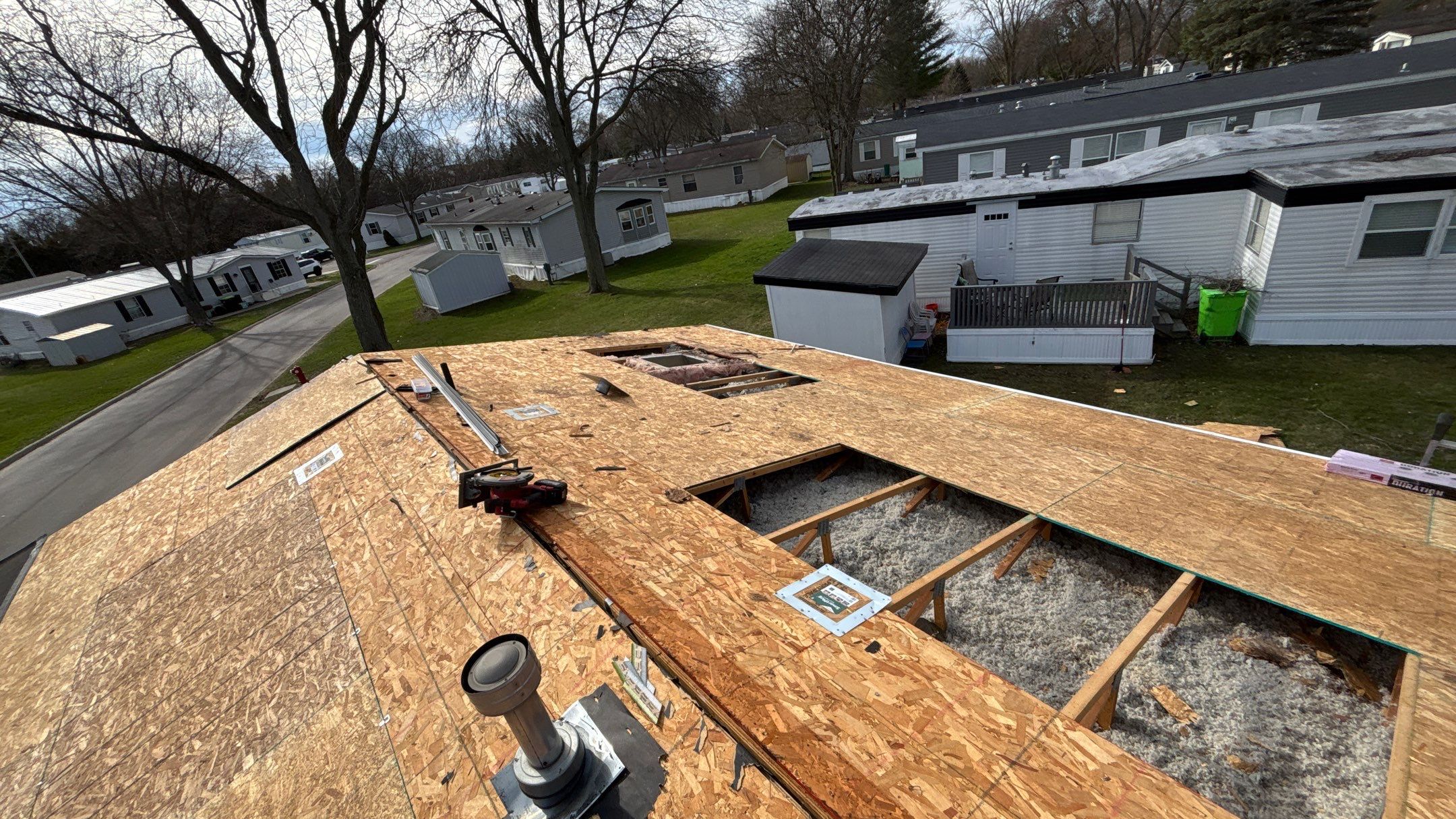 Roof Replacement using Owens Corning Sierra Gray by 180 Contractors