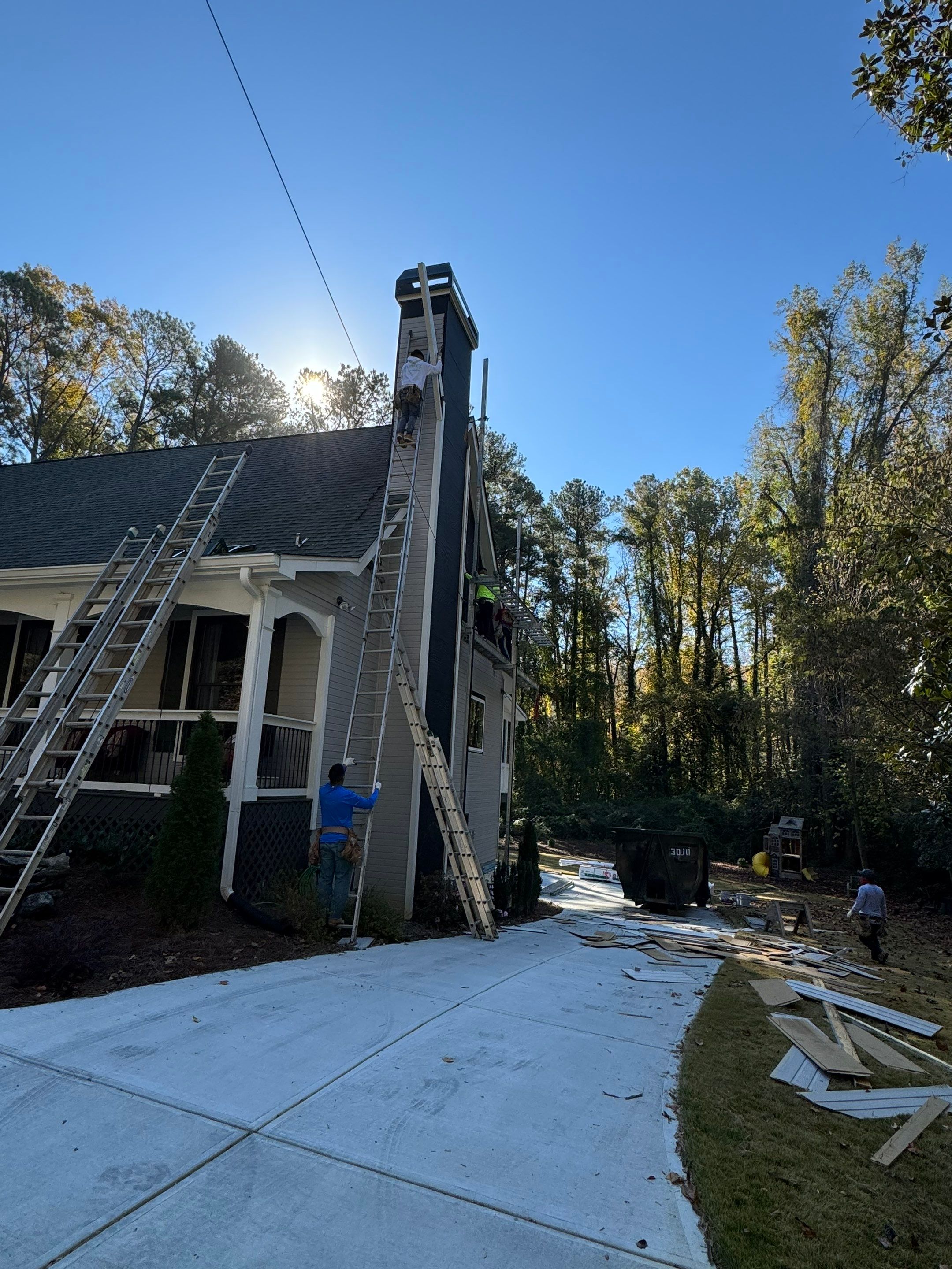 Full Siding Replacement and Exterior Renovation in Marietta by Swift Home Renovations